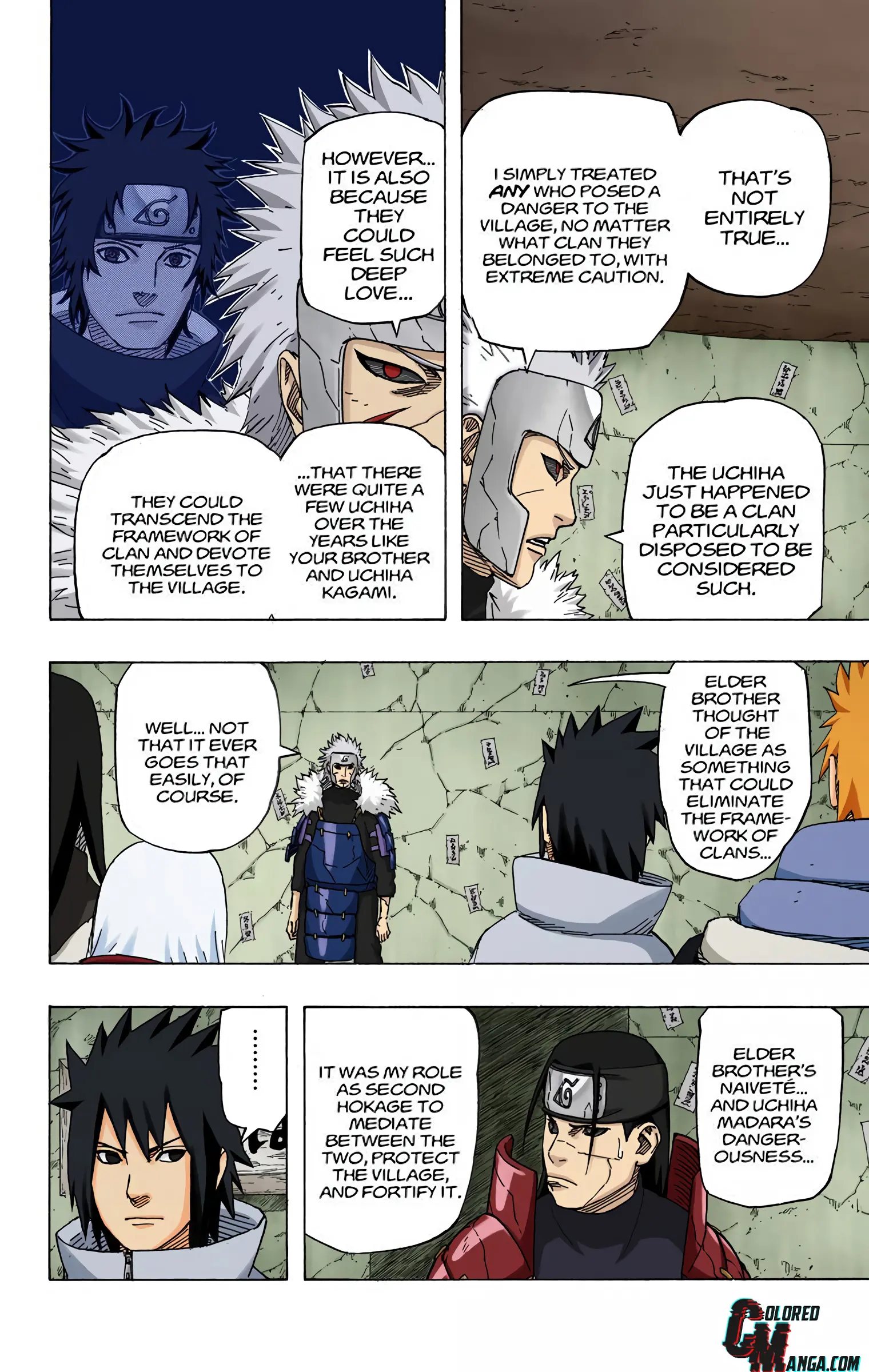 Naruto Colored Manga Online, chapter 627, page 4