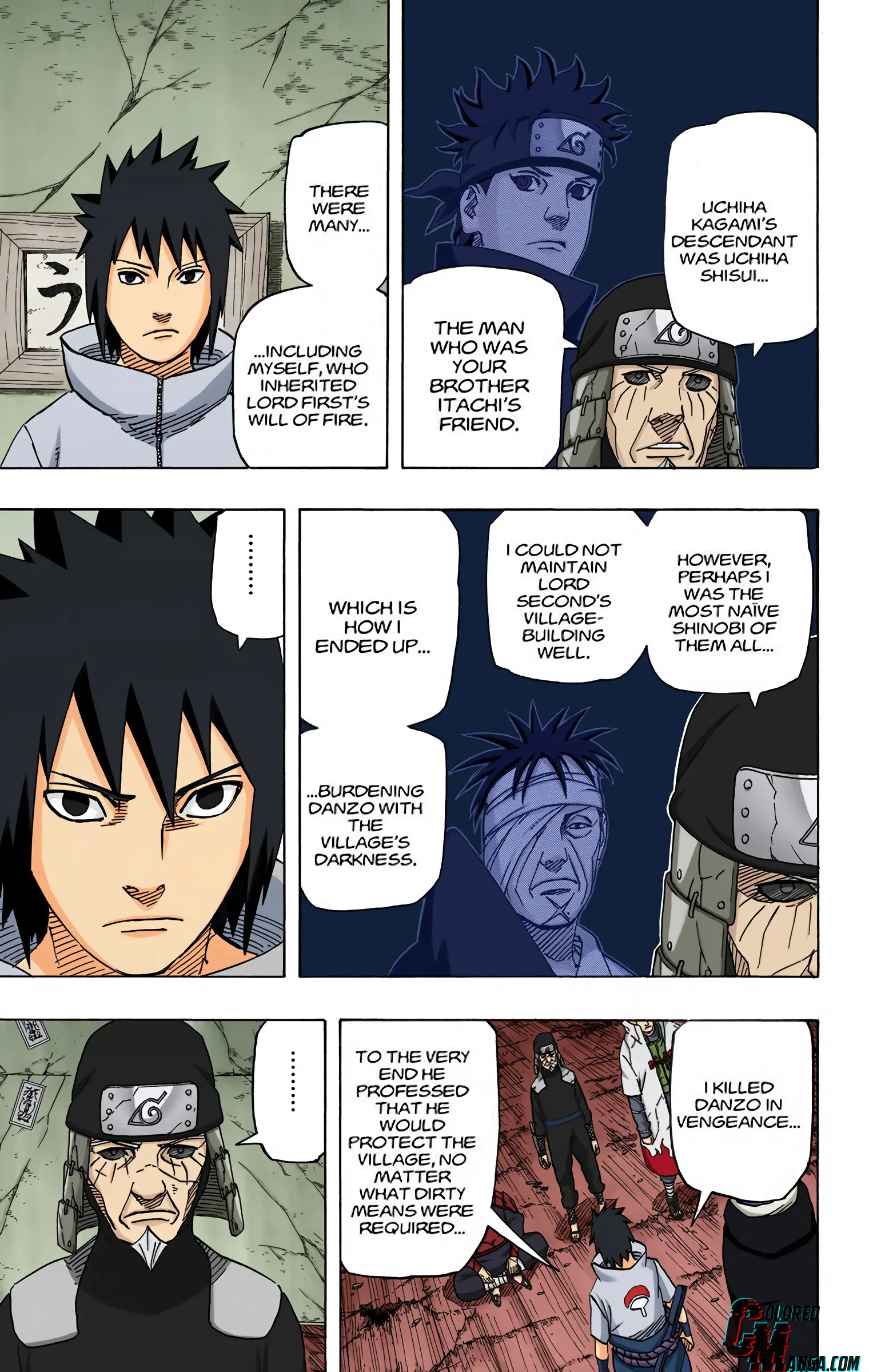 Naruto Colored Manga Online, chapter 627, page 5