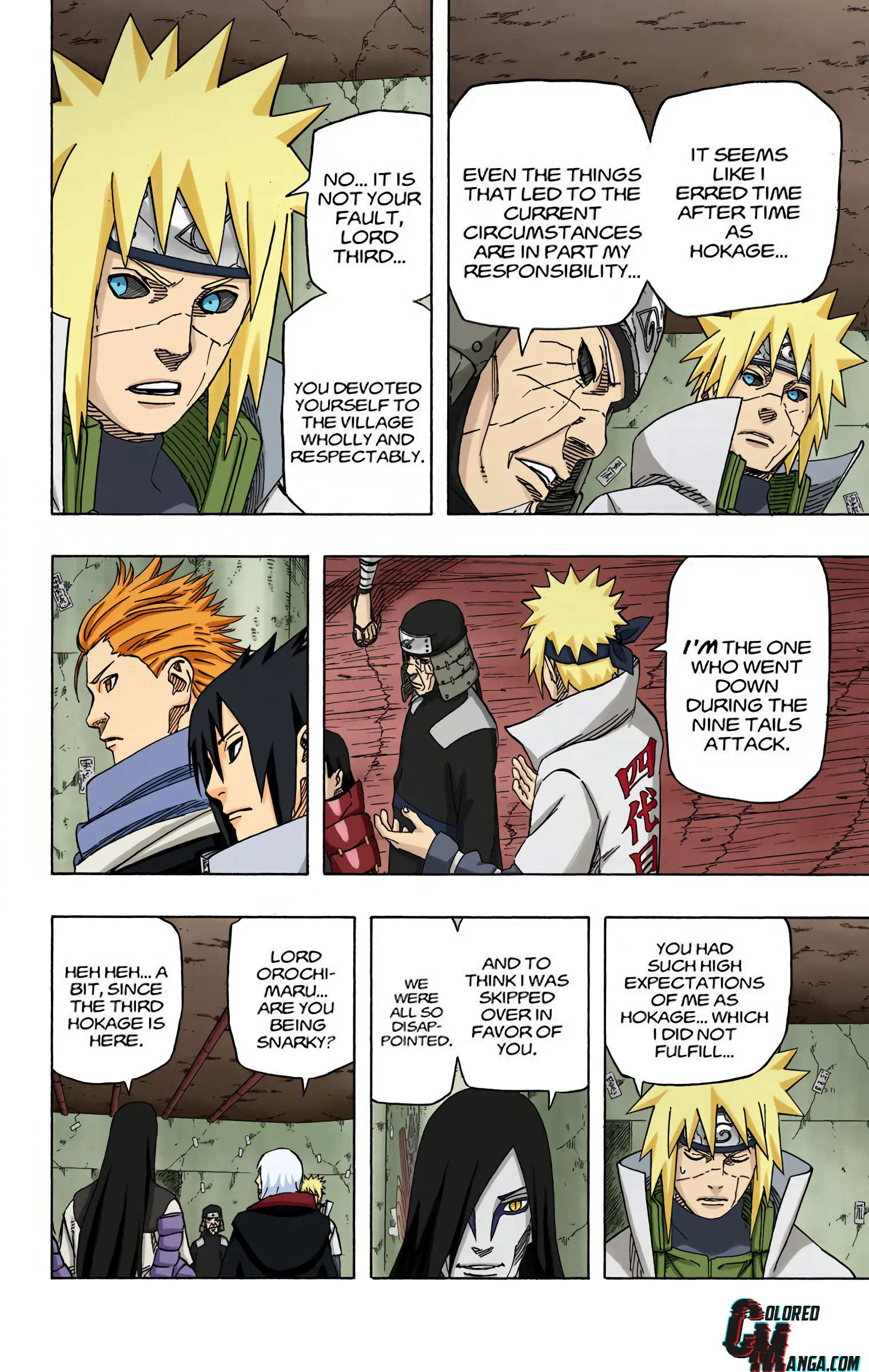 Naruto Colored Manga Online, chapter 627, page 6