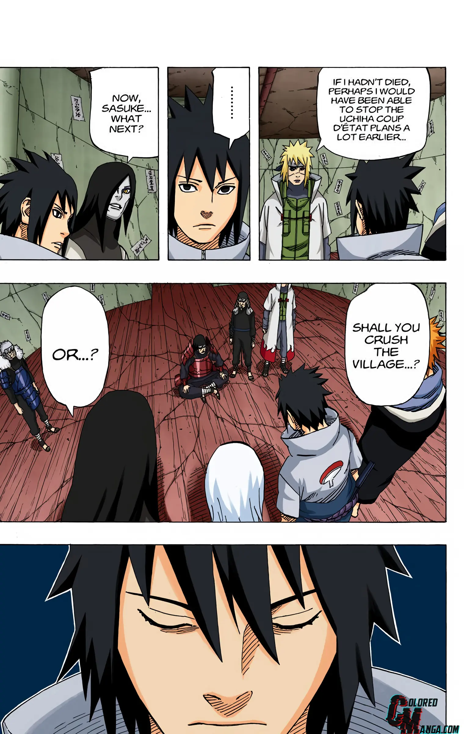 Naruto Colored Manga Online, chapter 627, page 7
