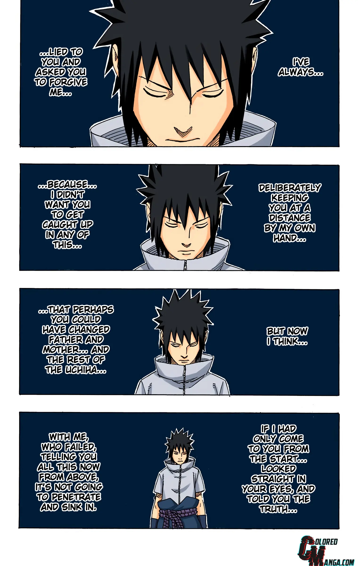 Naruto Colored Manga Online, chapter 627, page 9
