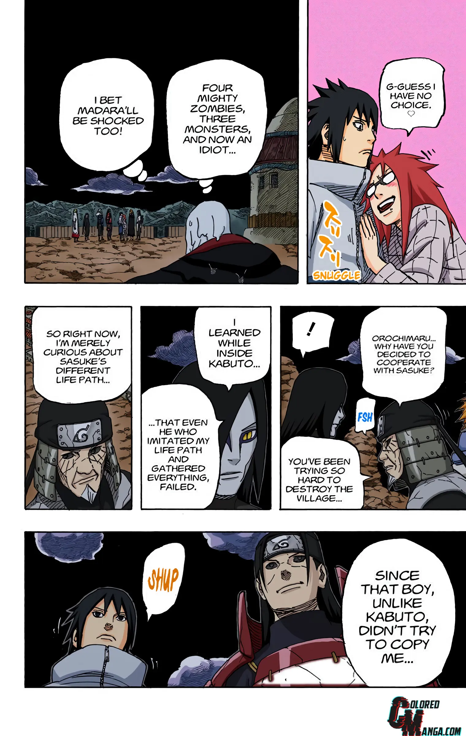 Naruto Colored Manga Online, chapter 627, page 15