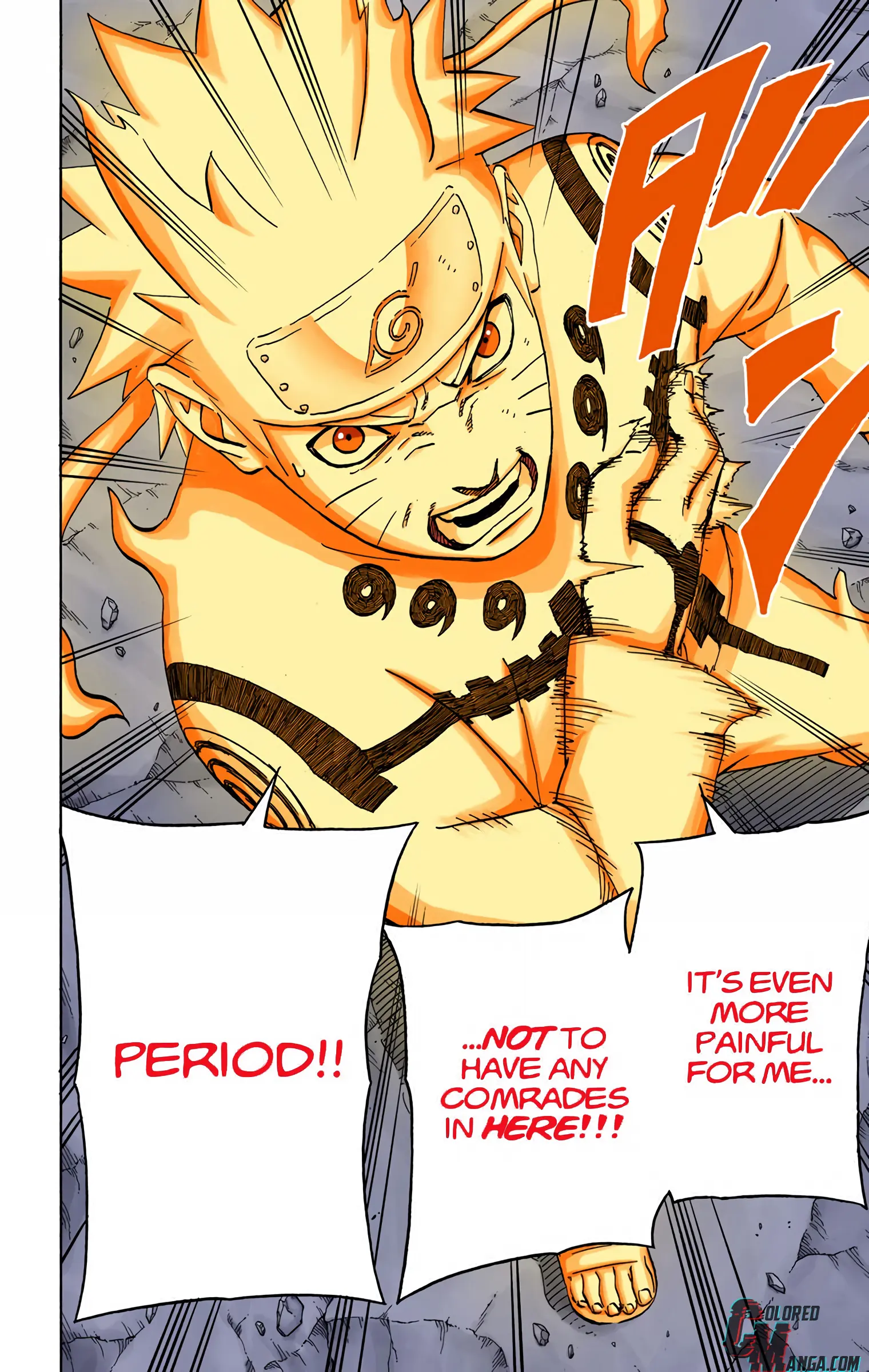 Naruto Colored Manga Online, chapter 628, page 15