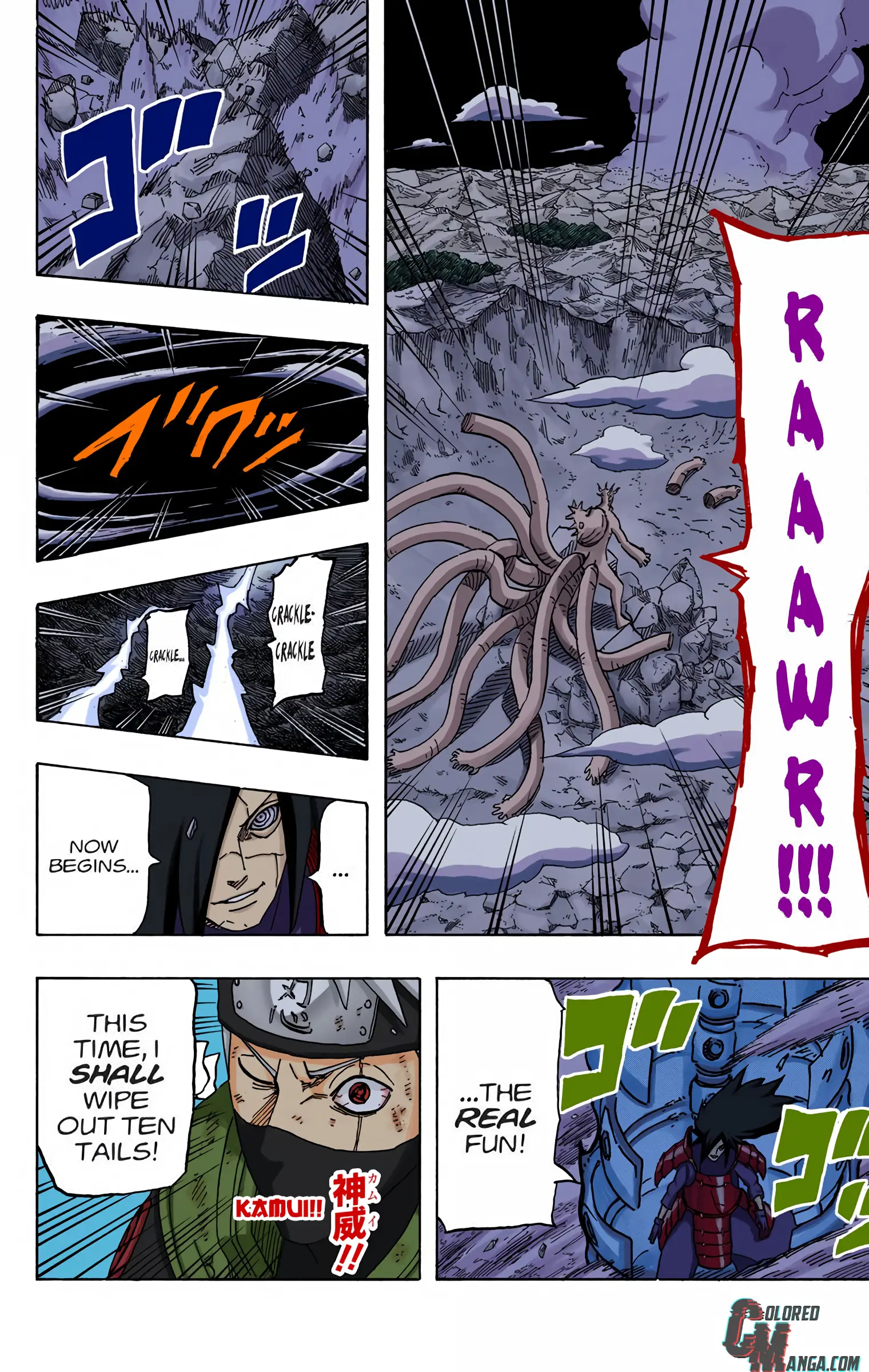 Naruto Colored Manga Online, chapter 628, page 19