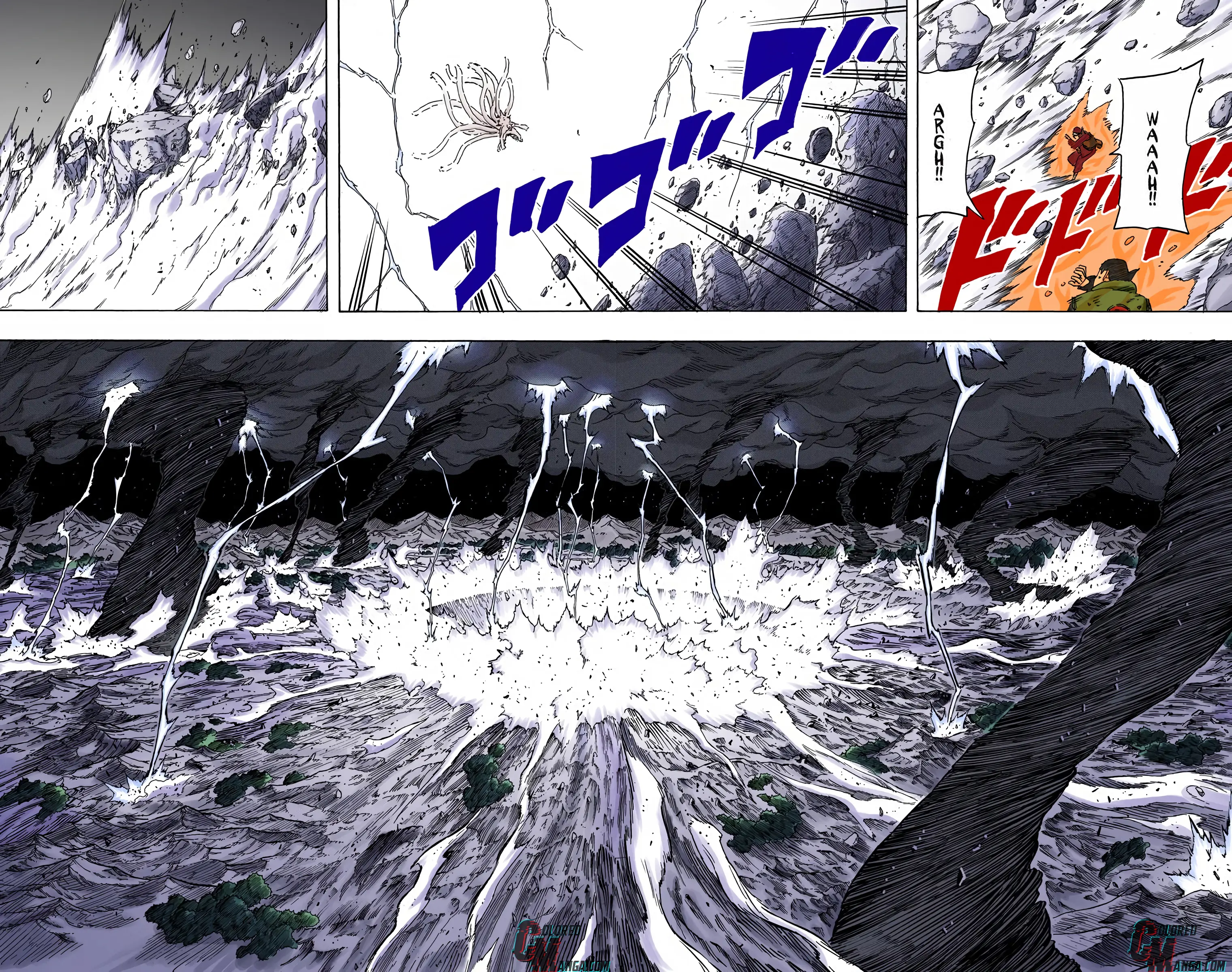 Naruto Colored Manga Online, chapter 628, page 21