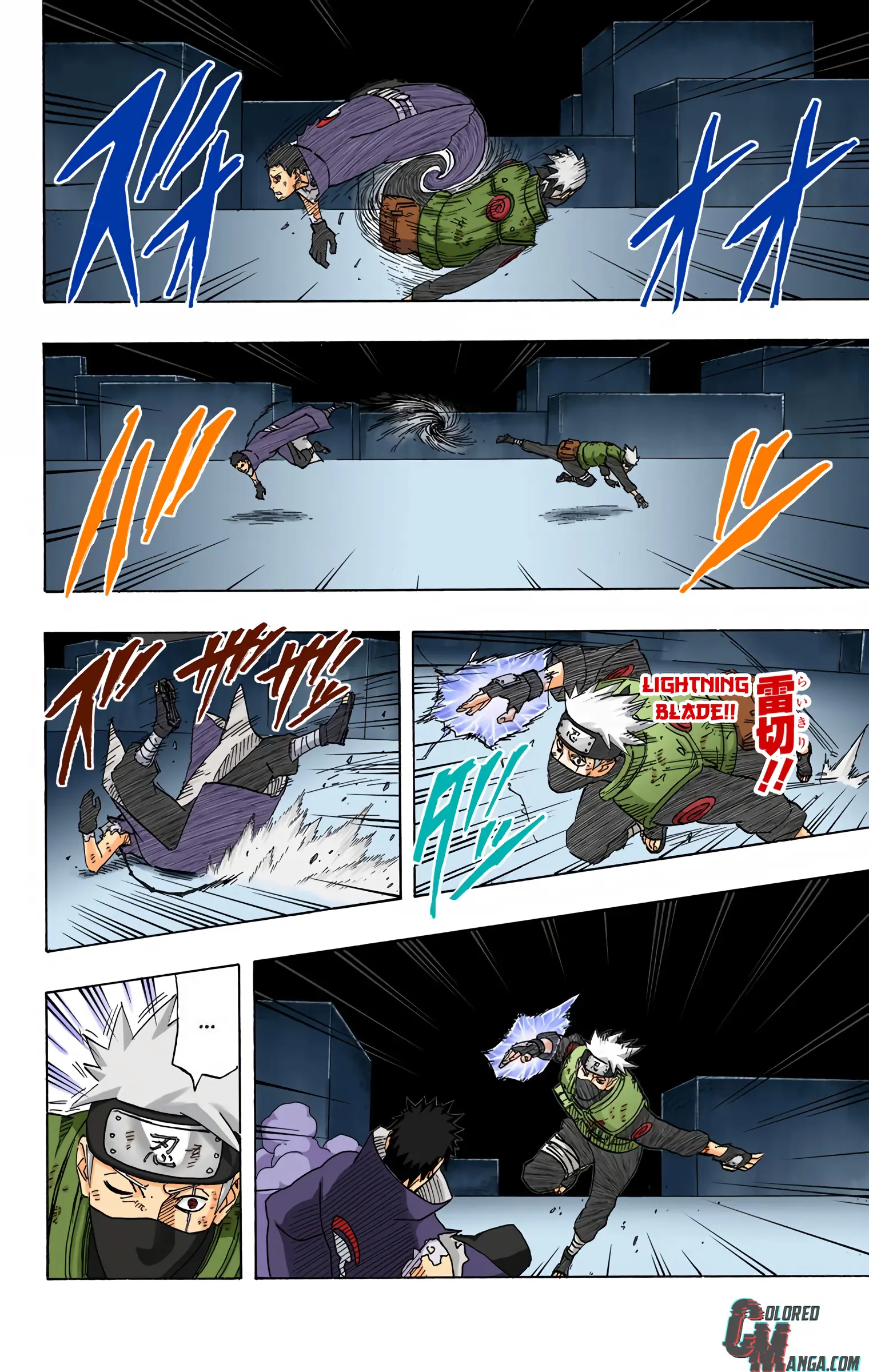 Naruto Colored Manga Online, chapter 629, page 8