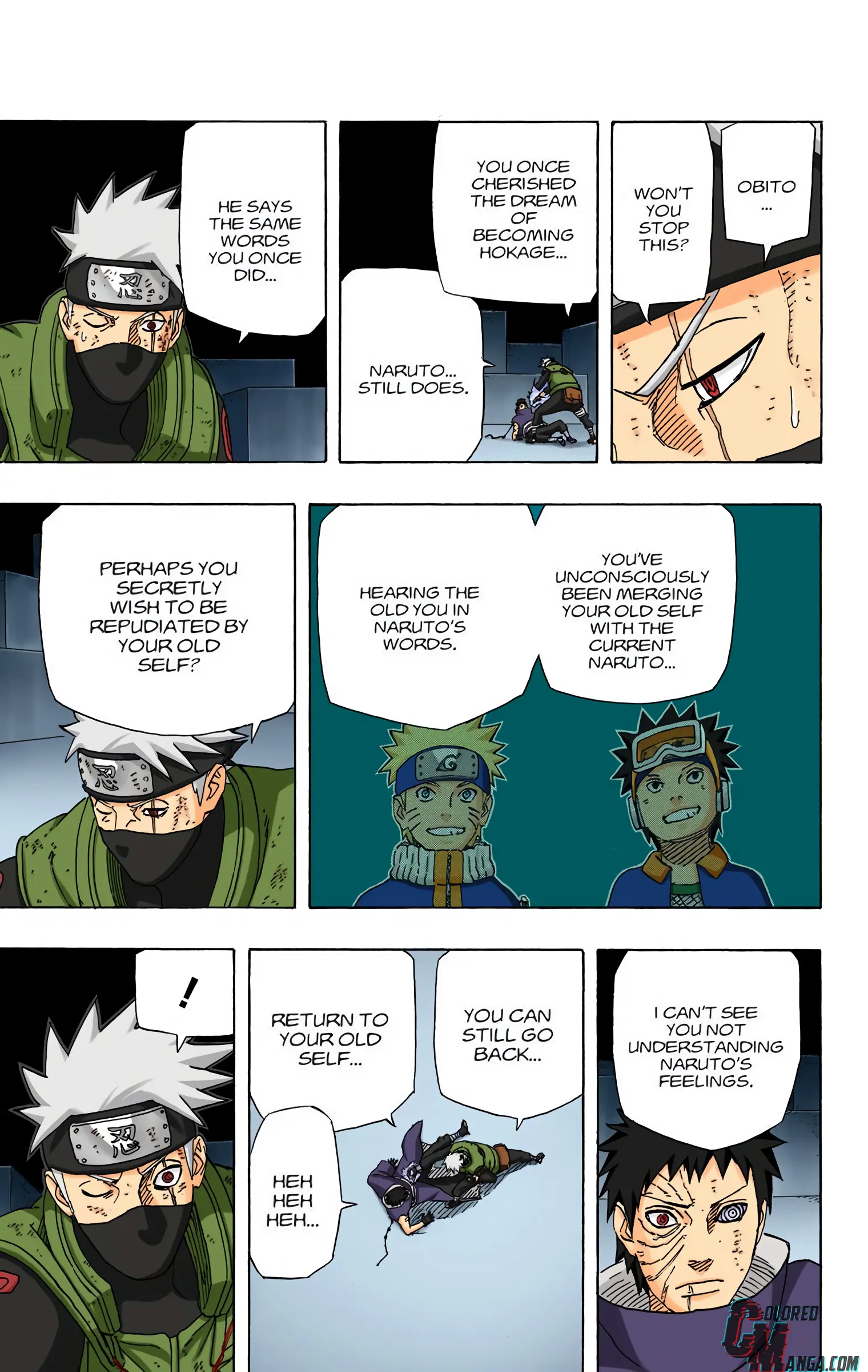 Naruto Colored Manga Online, chapter 629, page 11