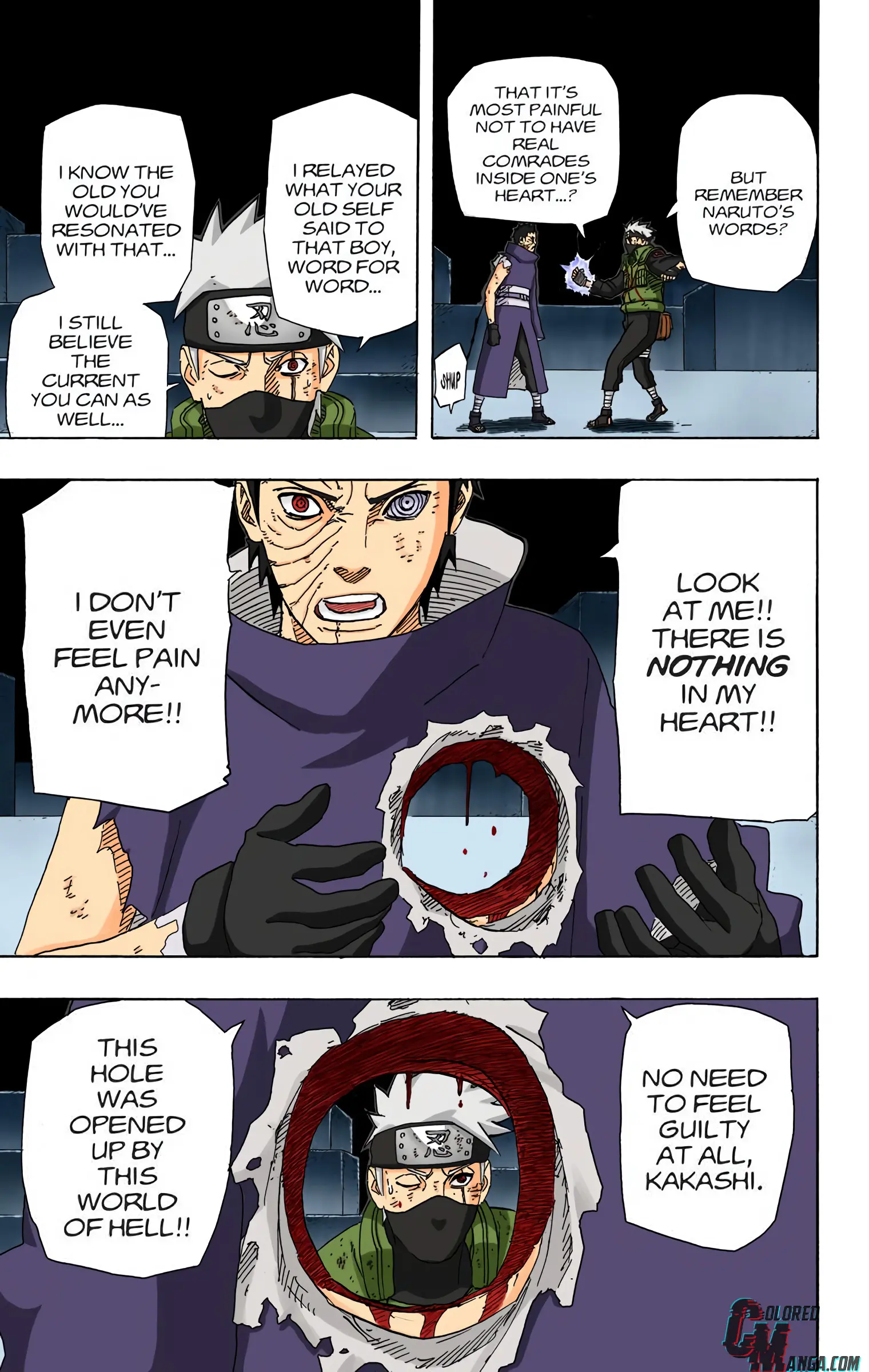 Naruto Colored Manga Online, chapter 629, page 17