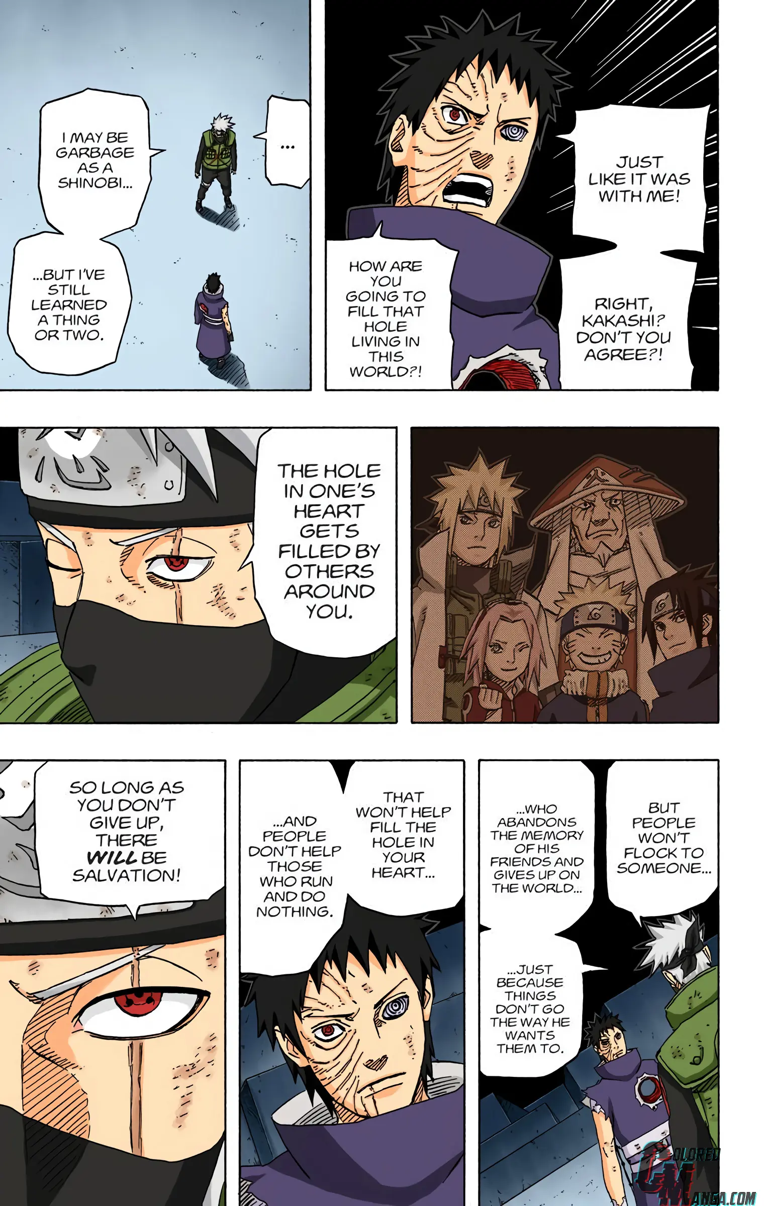 Naruto Colored Manga Online, chapter 630, page 13