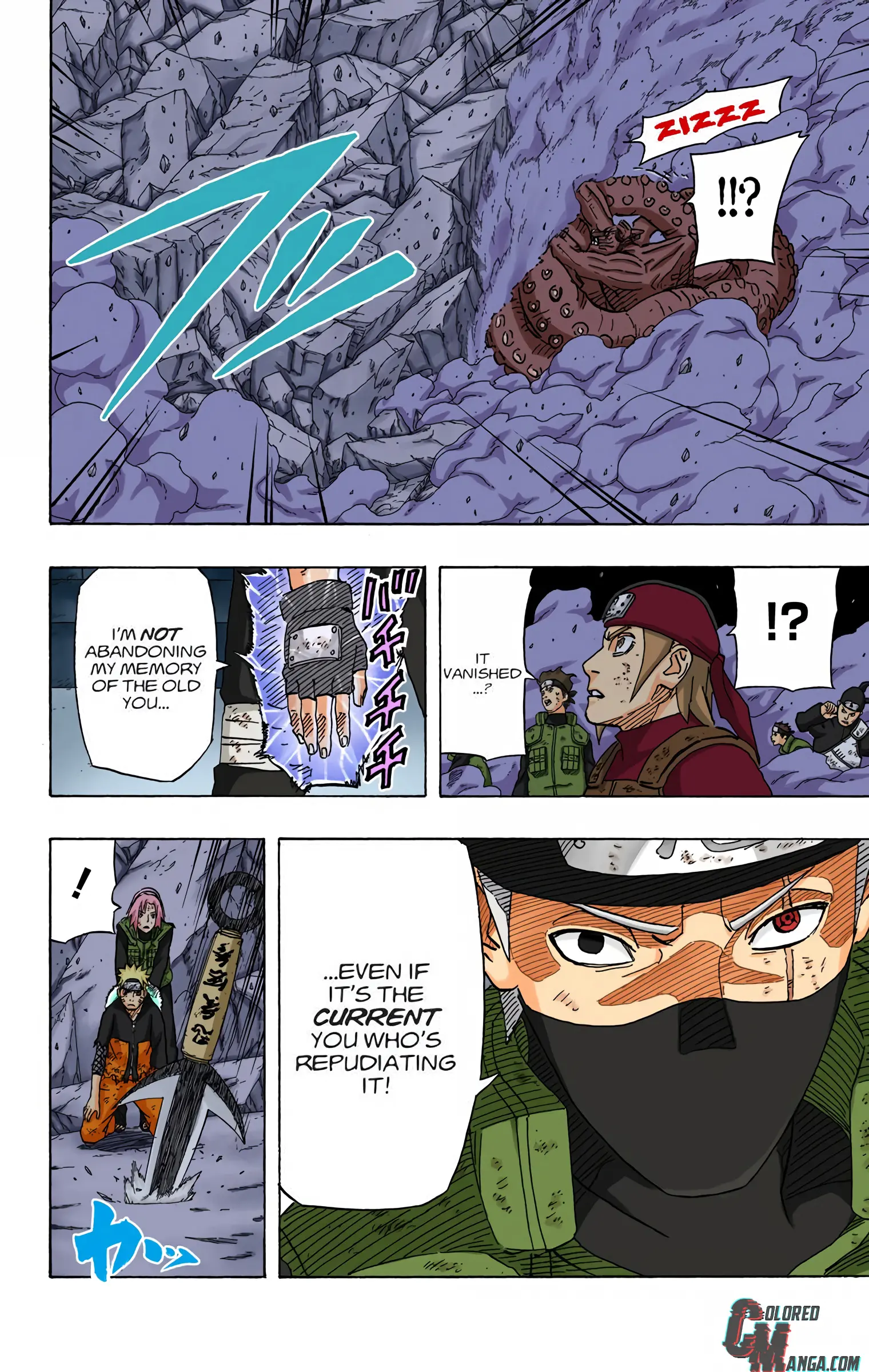 Naruto Colored Manga Online, chapter 630, page 16