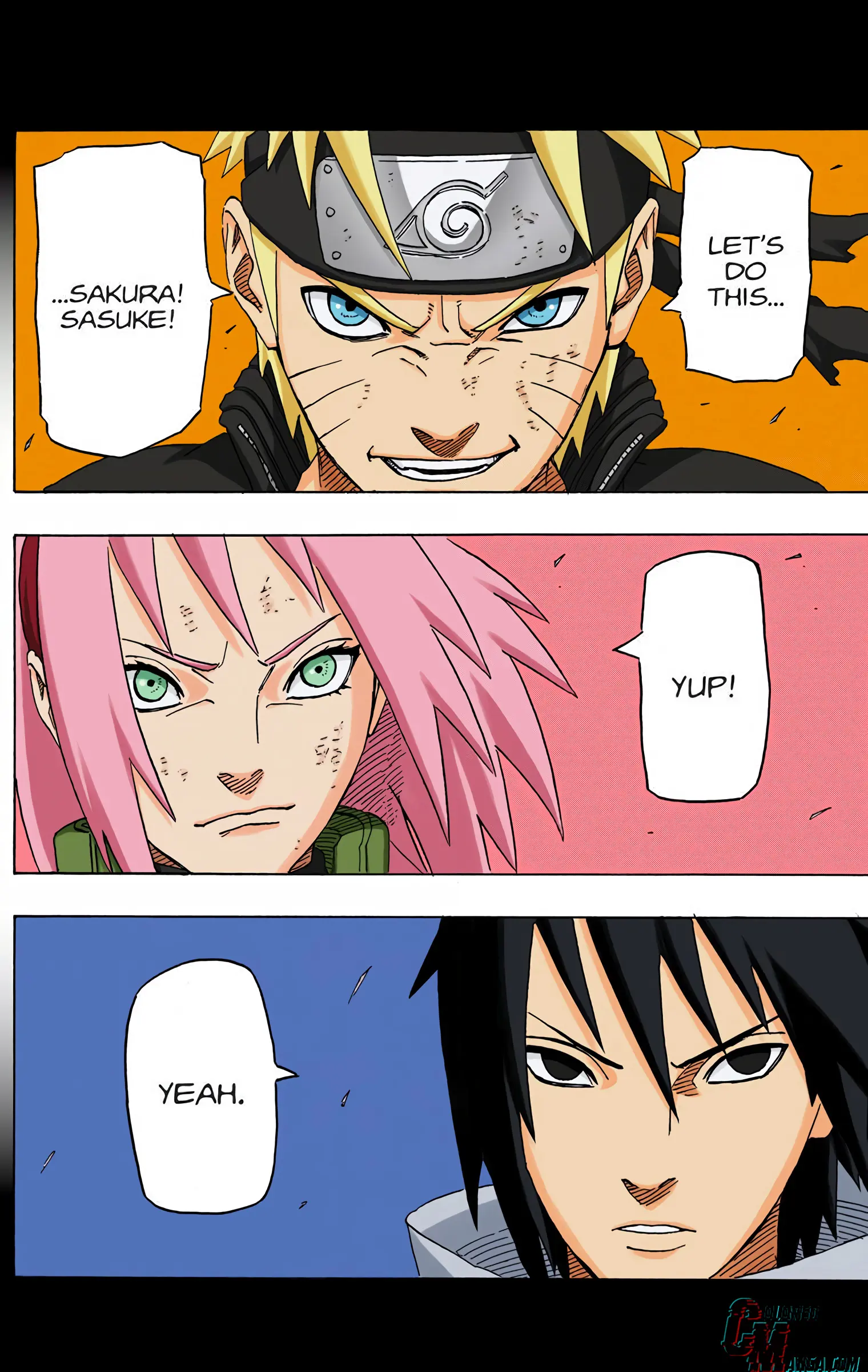 Naruto Colored Manga Online, chapter 632, page 2