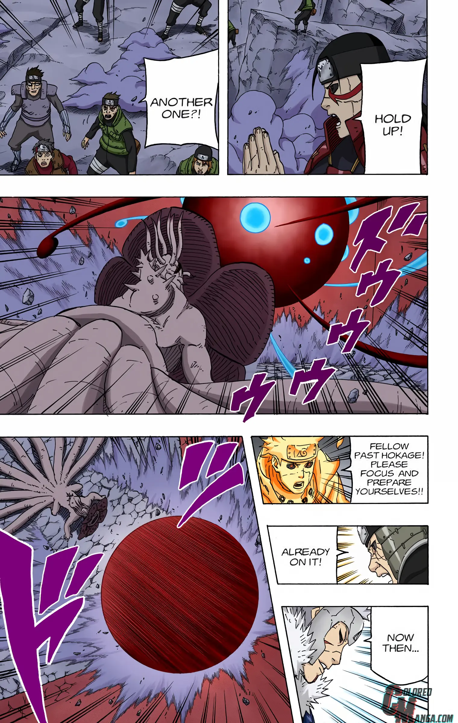 Naruto Colored Manga Online, chapter 632, page 5