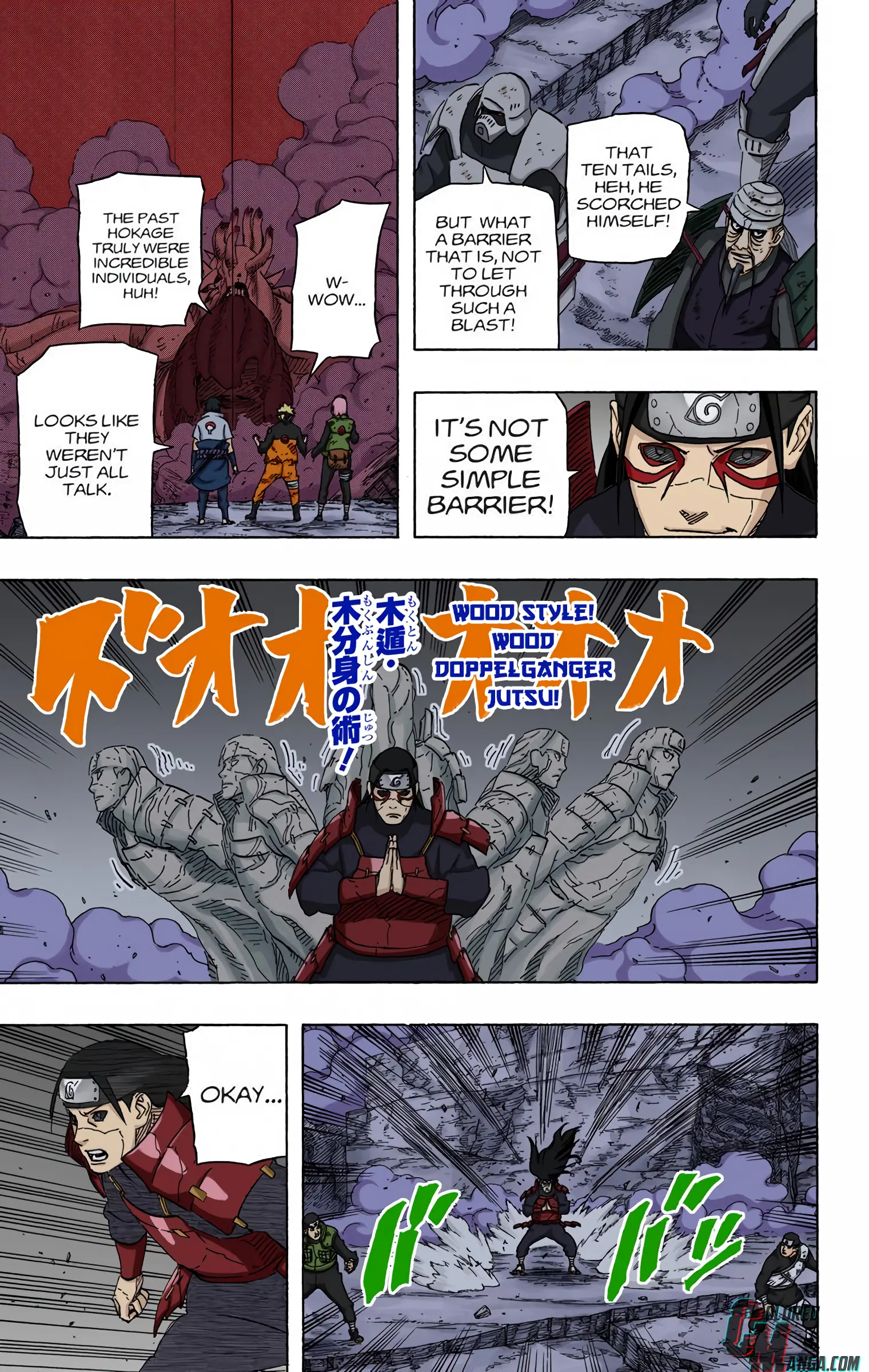 Naruto Colored Manga Online, chapter 632, page 7