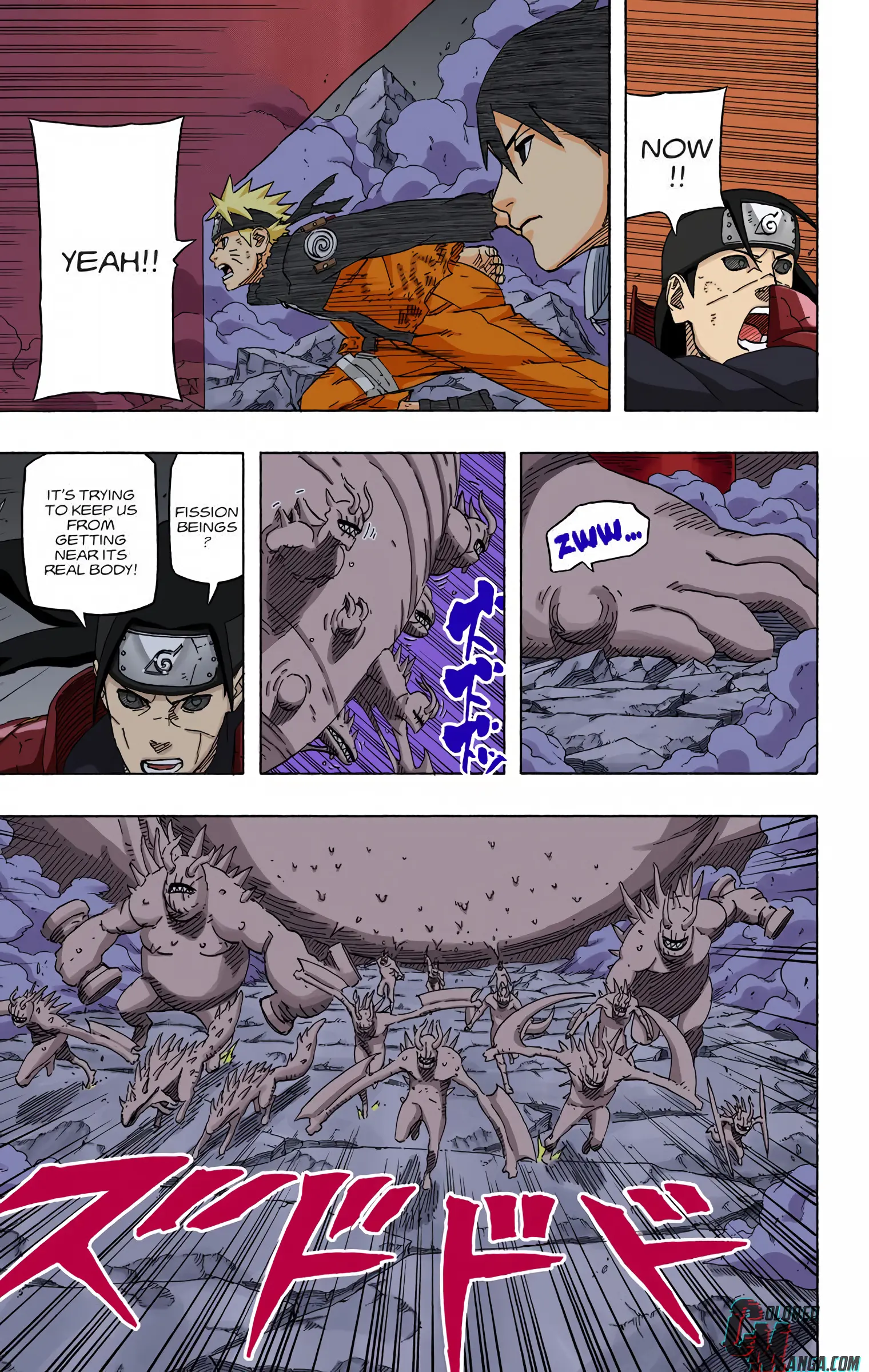 Naruto Colored Manga Online, chapter 632, page 11