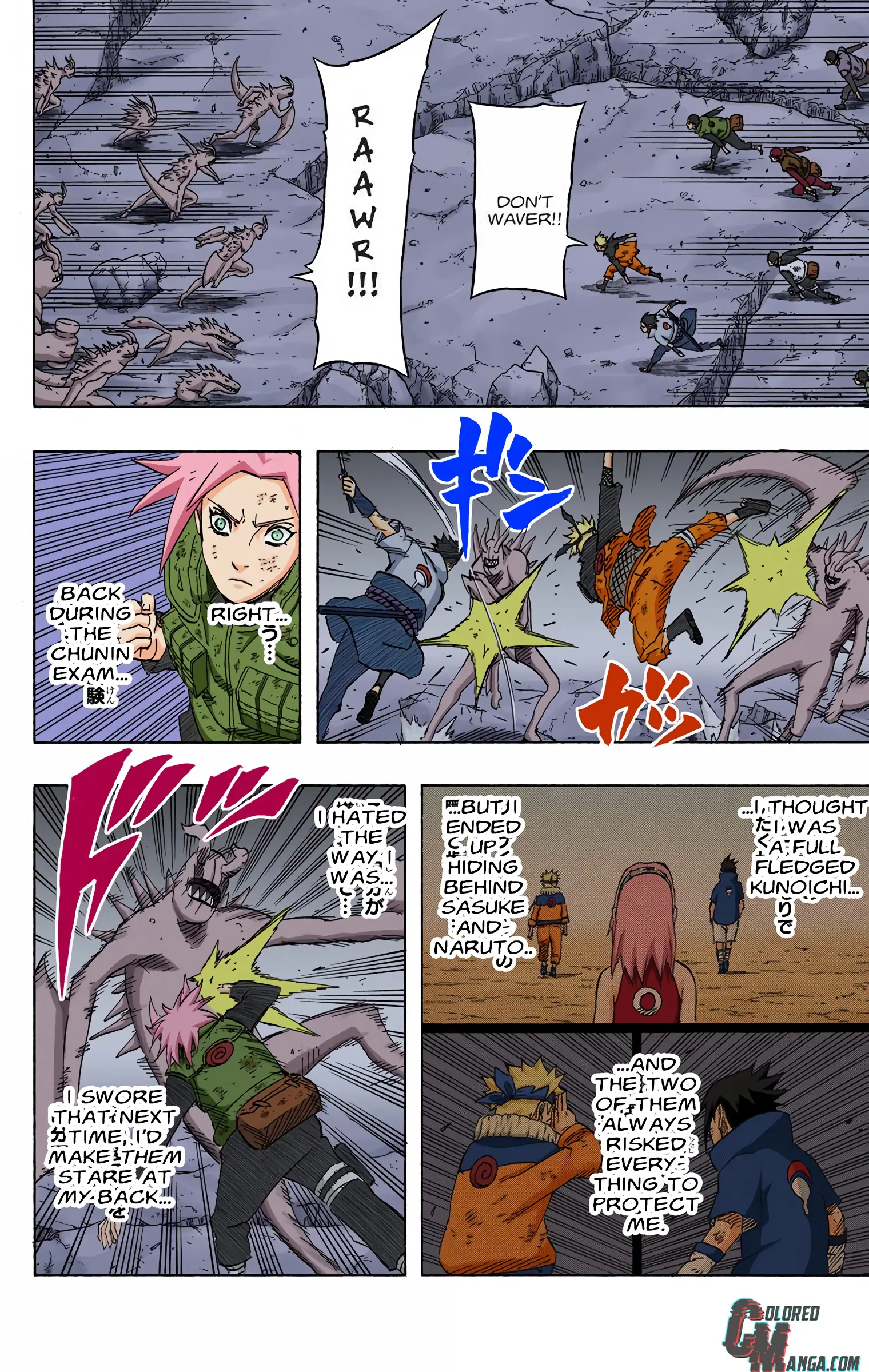 Naruto Colored Manga Online, chapter 632, page 12