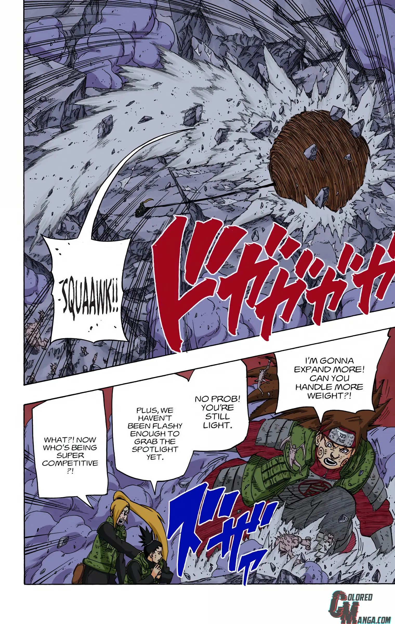 Naruto Colored Manga Online, chapter 633, page 12