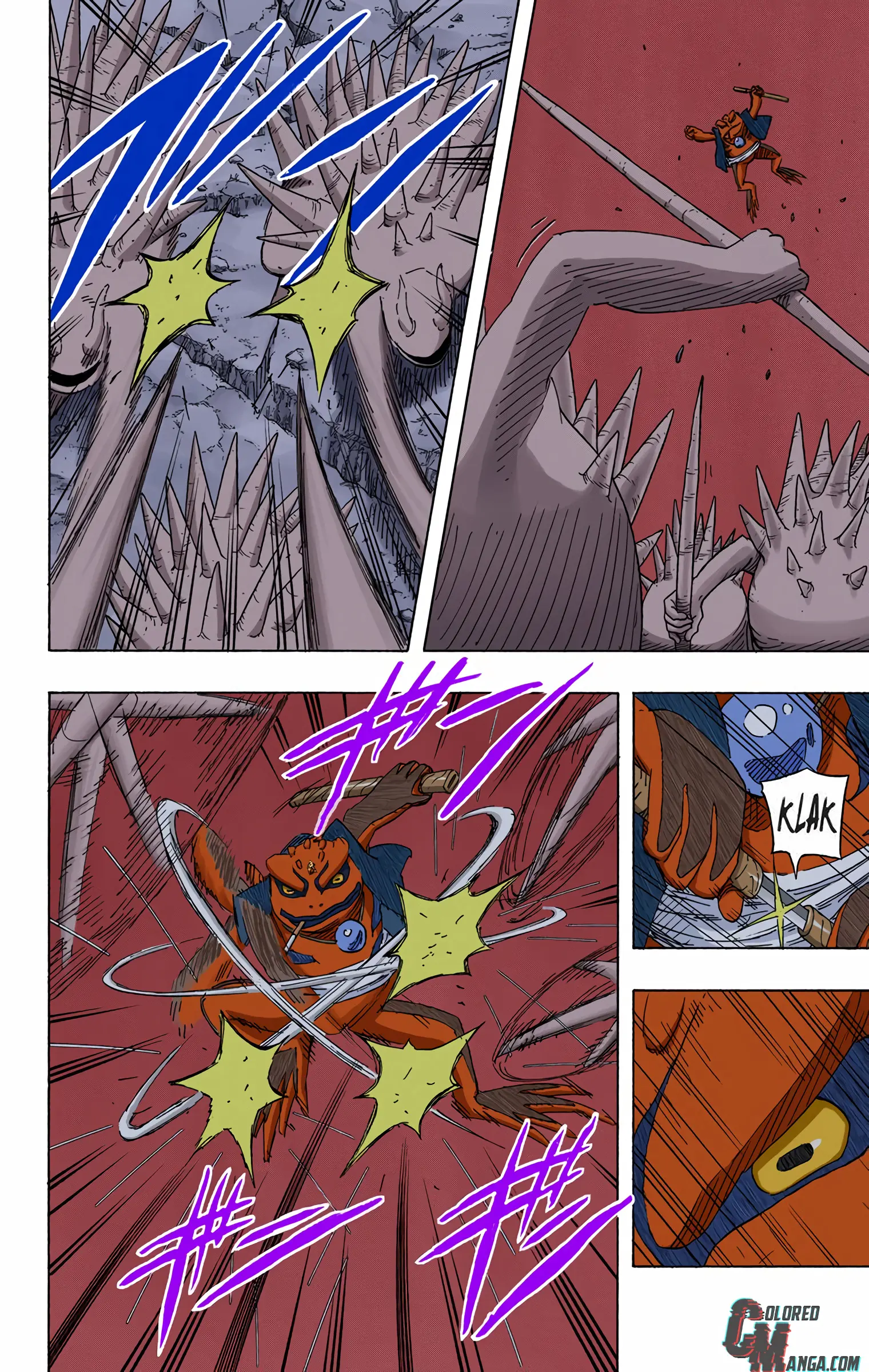 Naruto Colored Manga Online, chapter 634, page 6
