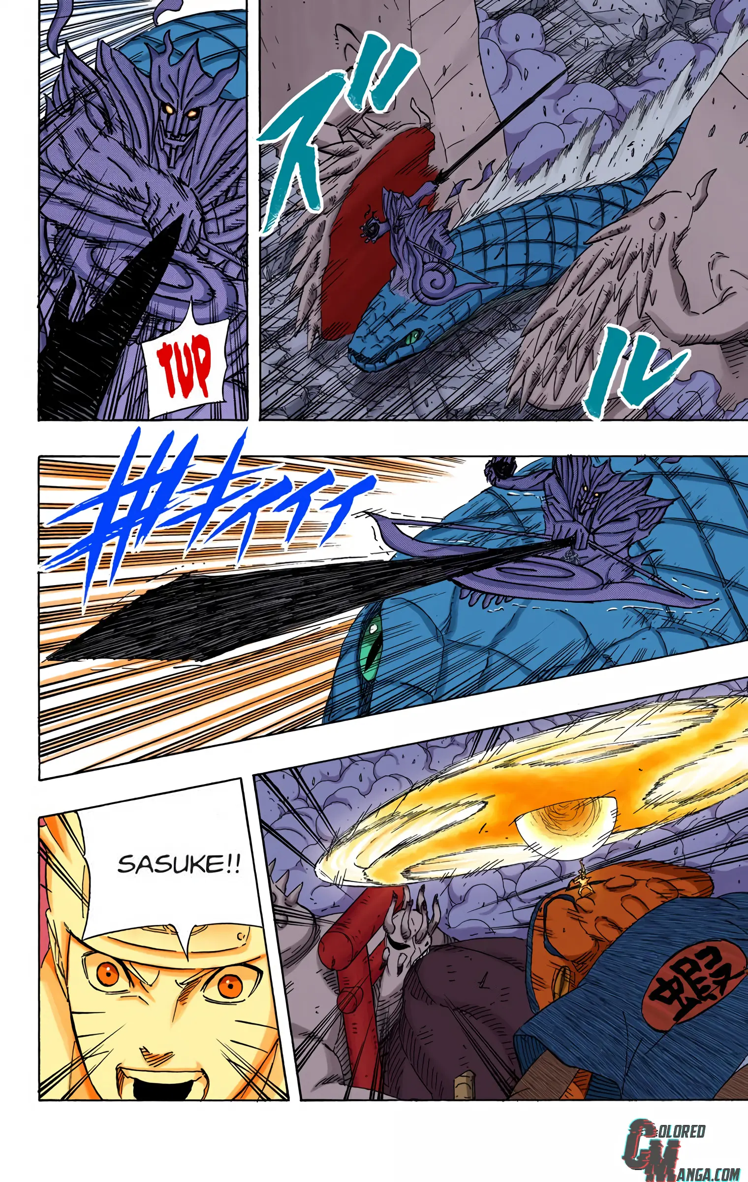 Naruto Colored Manga Online, chapter 634, page 10