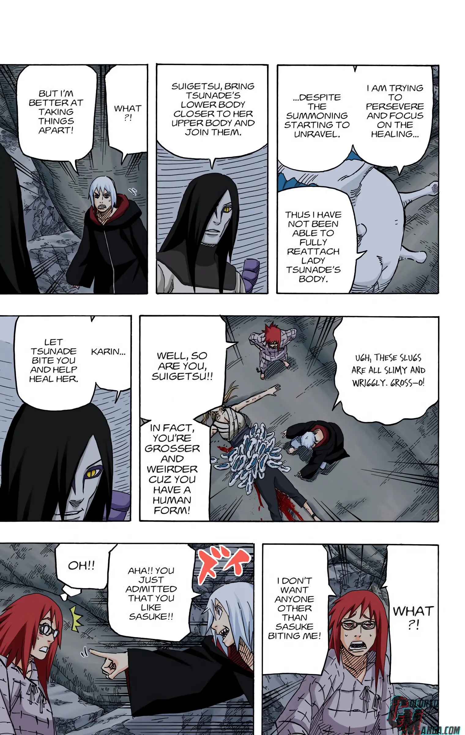 Naruto Colored Manga Online, chapter 635, page 5