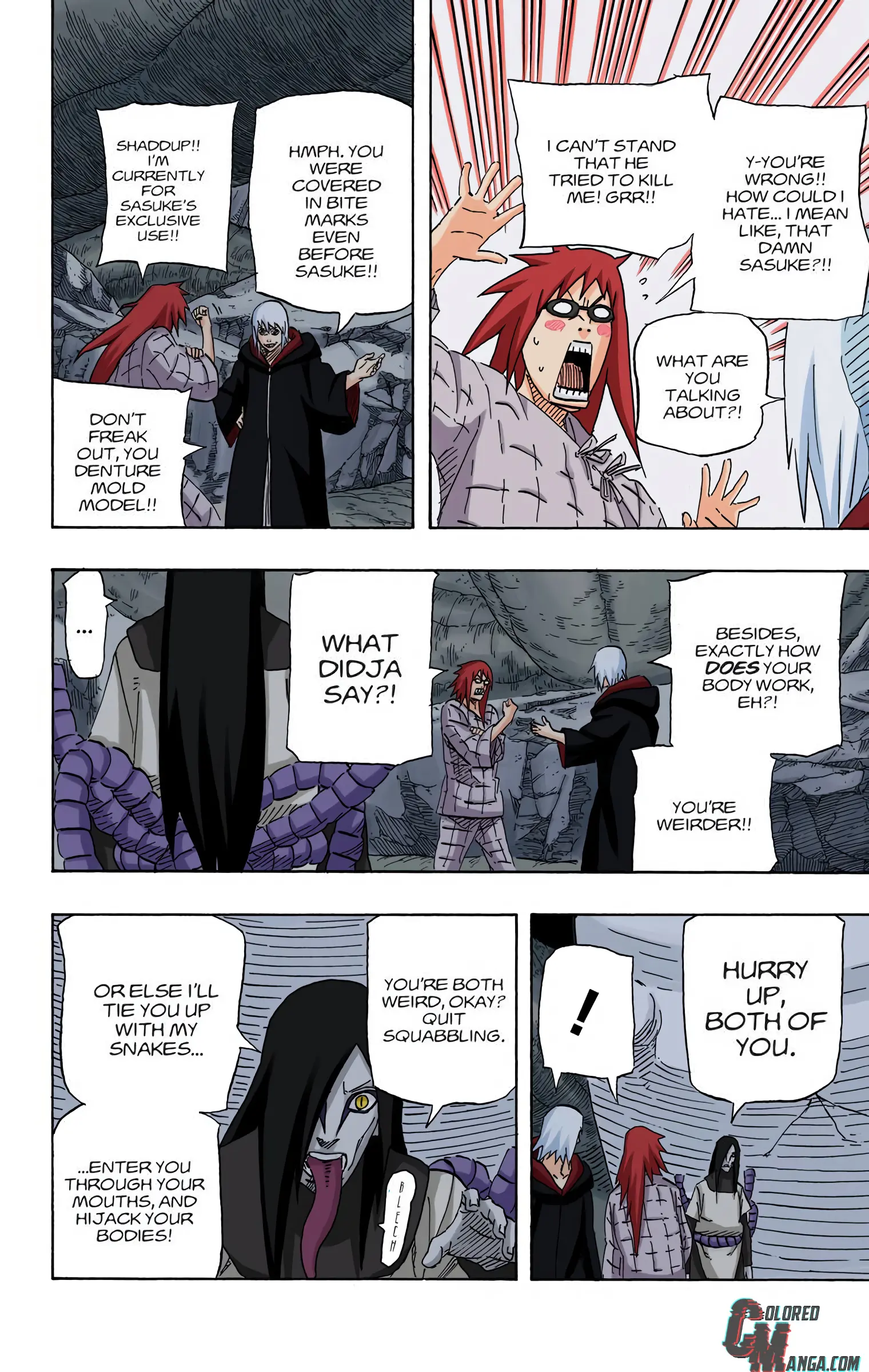 Naruto Colored Manga Online, chapter 635, page 6