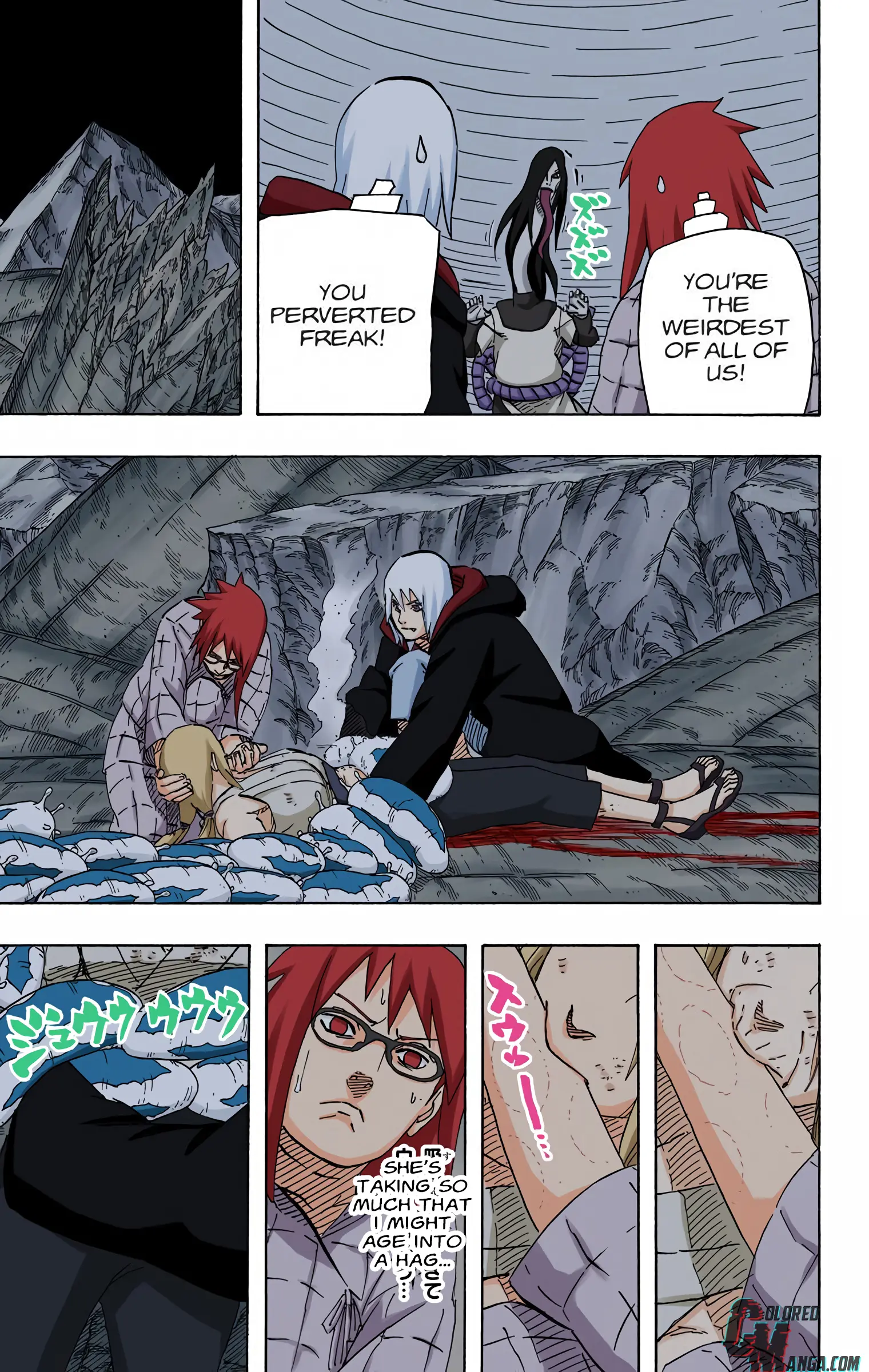 Naruto Colored Manga Online, chapter 635, page 7