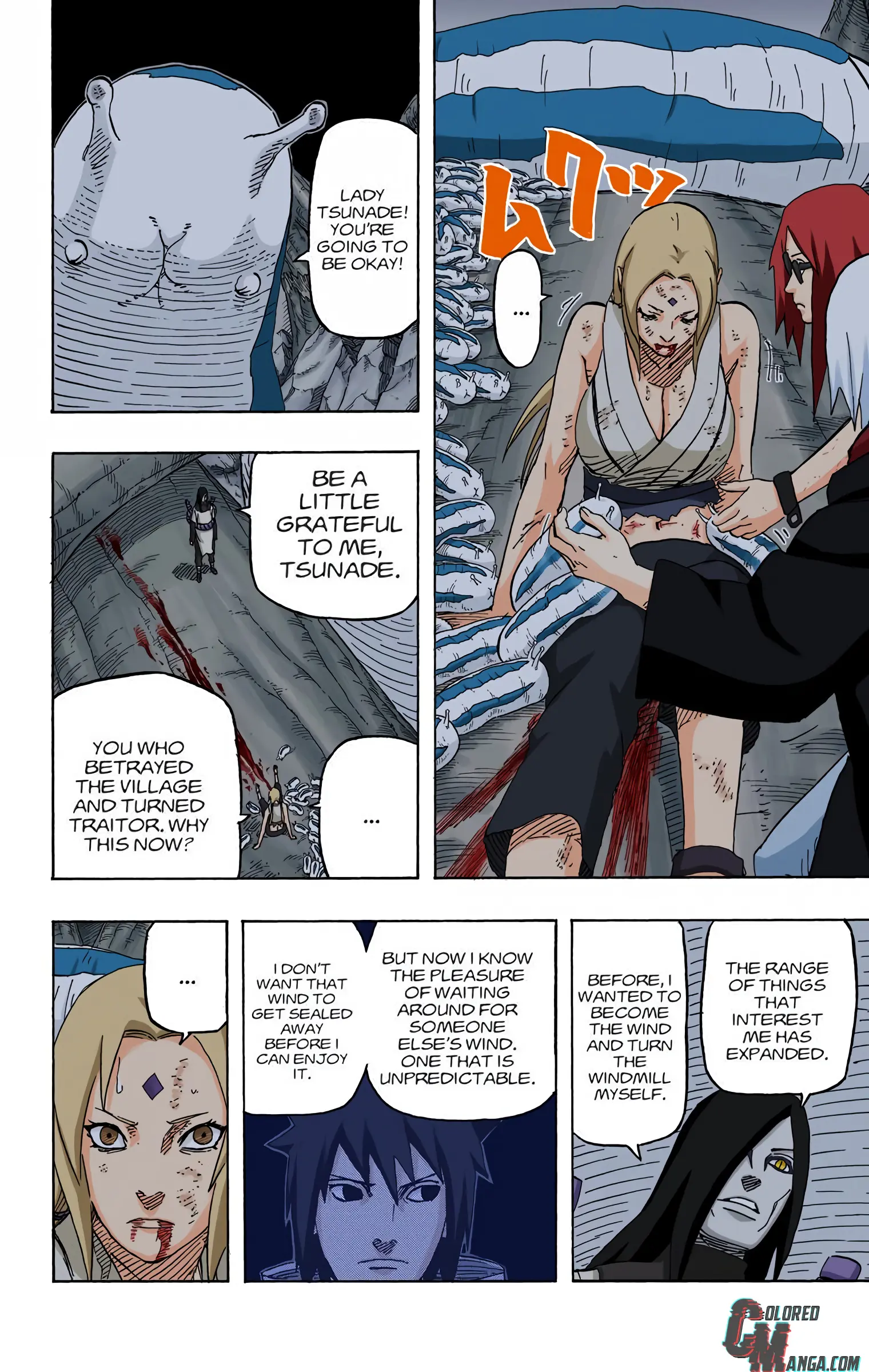 Naruto Colored Manga Online, chapter 635, page 8
