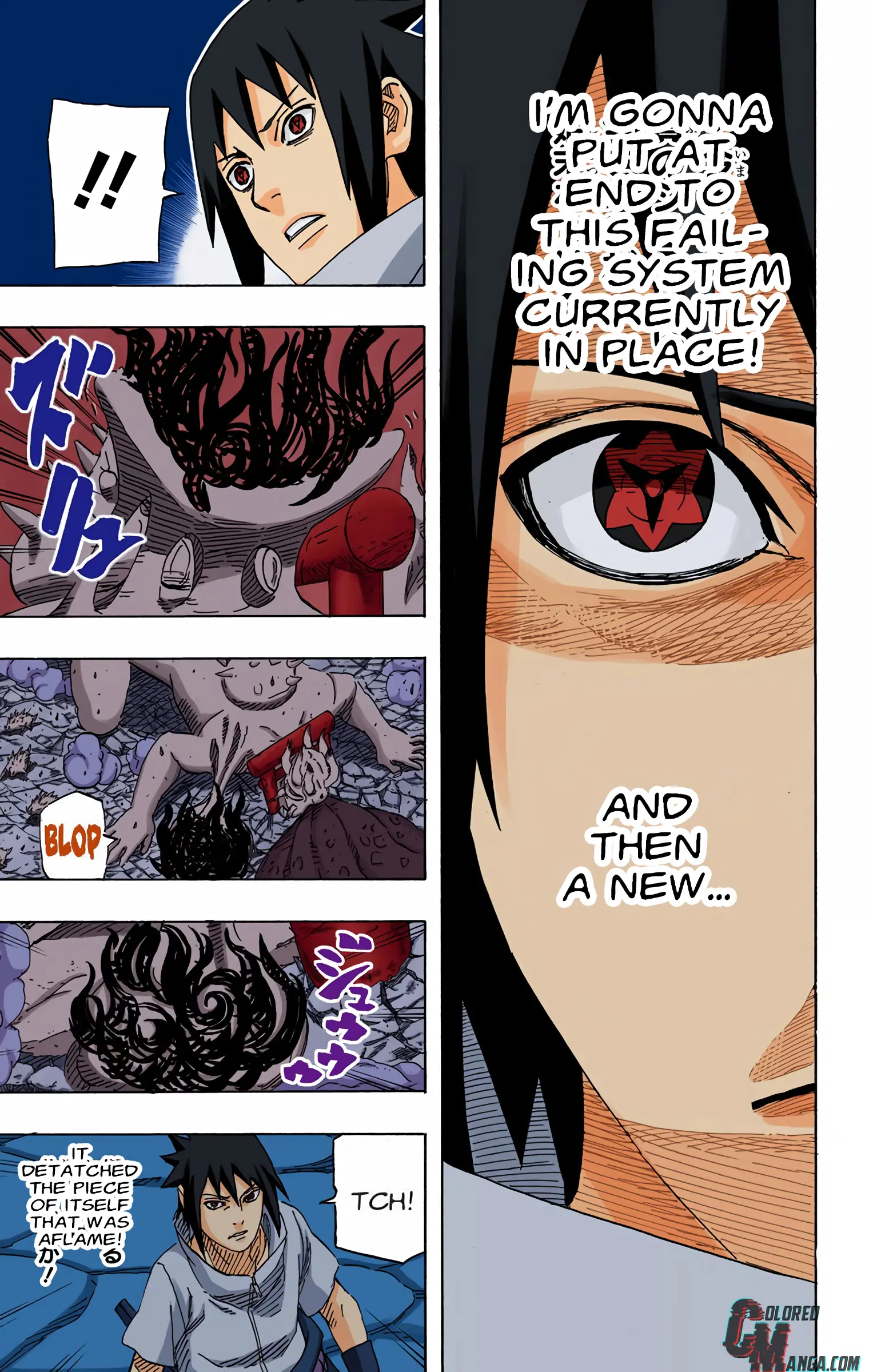 Naruto Colored Manga Online, chapter 635, page 13