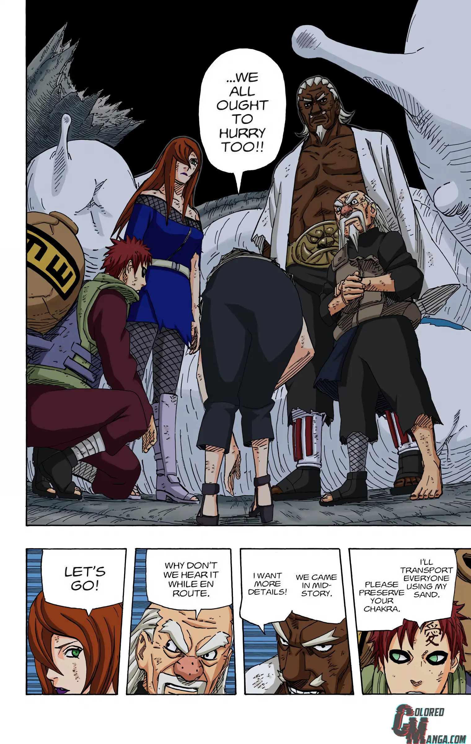 Naruto Colored Manga Online, chapter 635, page 16