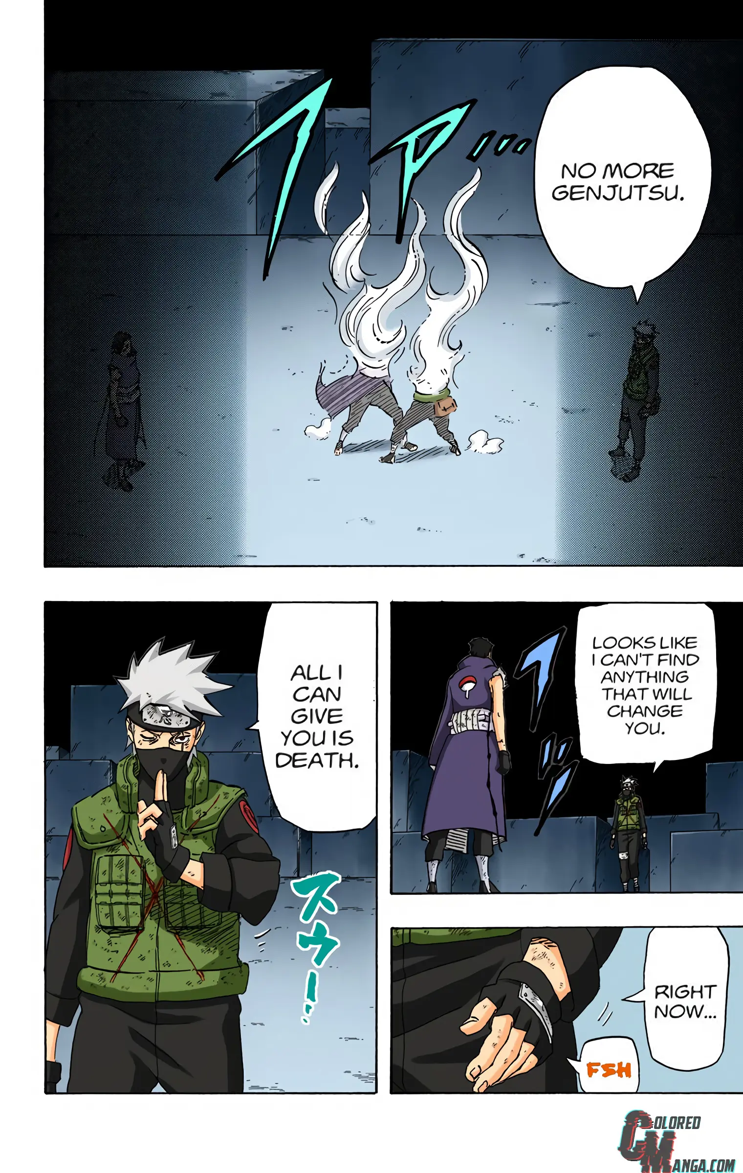 Naruto Colored Manga Online, chapter 636, page 2