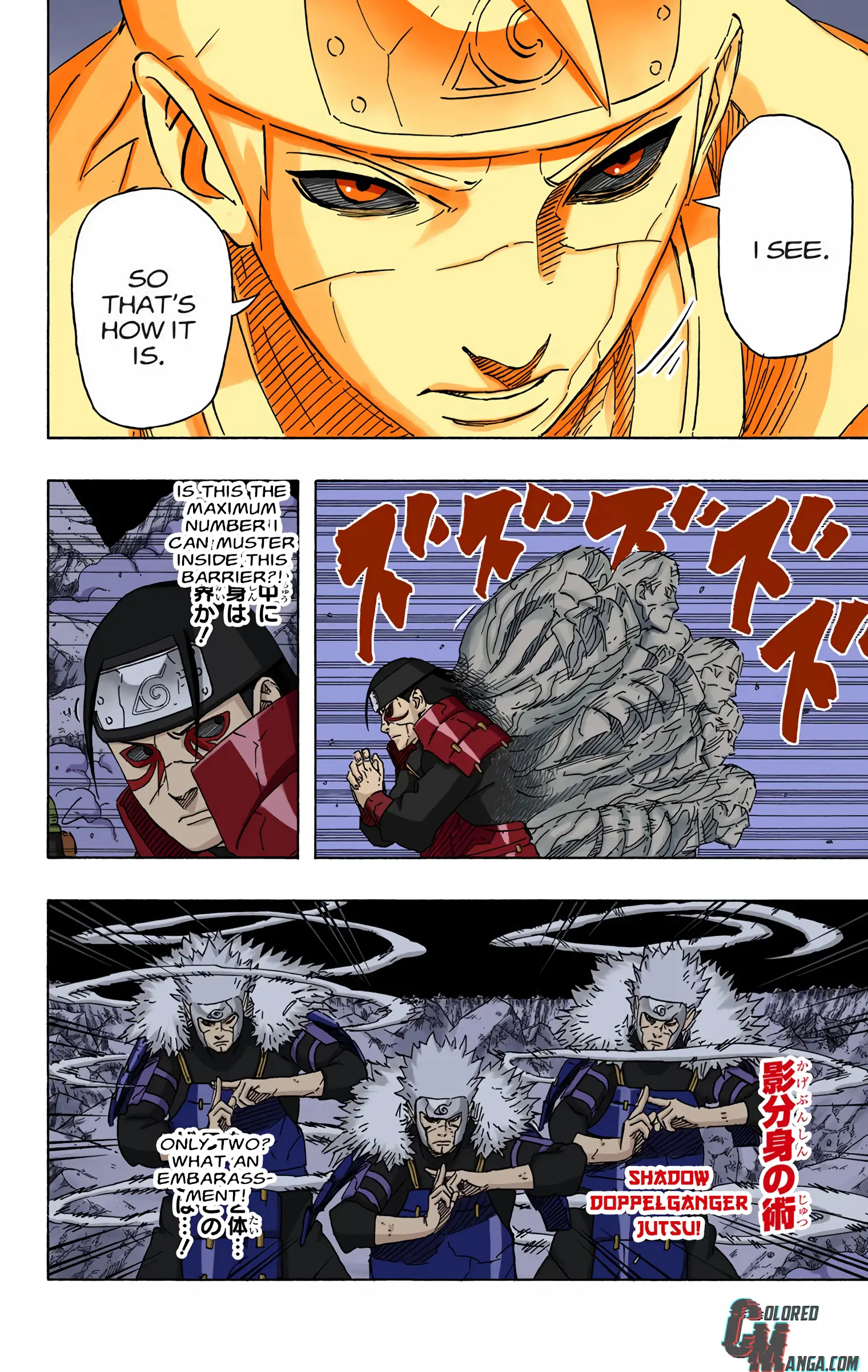 Naruto Colored Manga Online, chapter 637, page 4