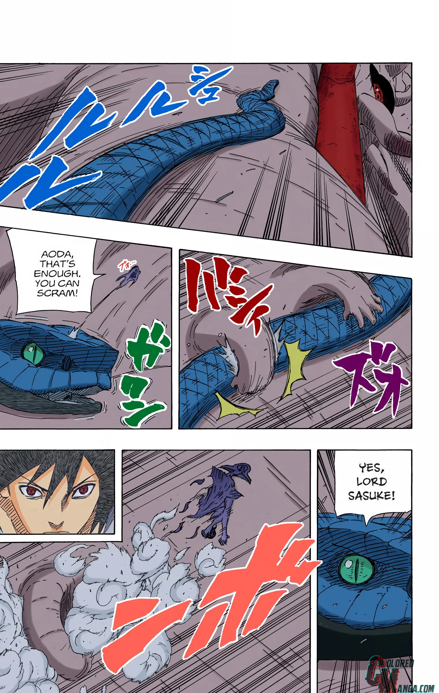 Naruto Colored Manga Online, chapter 637, page 7