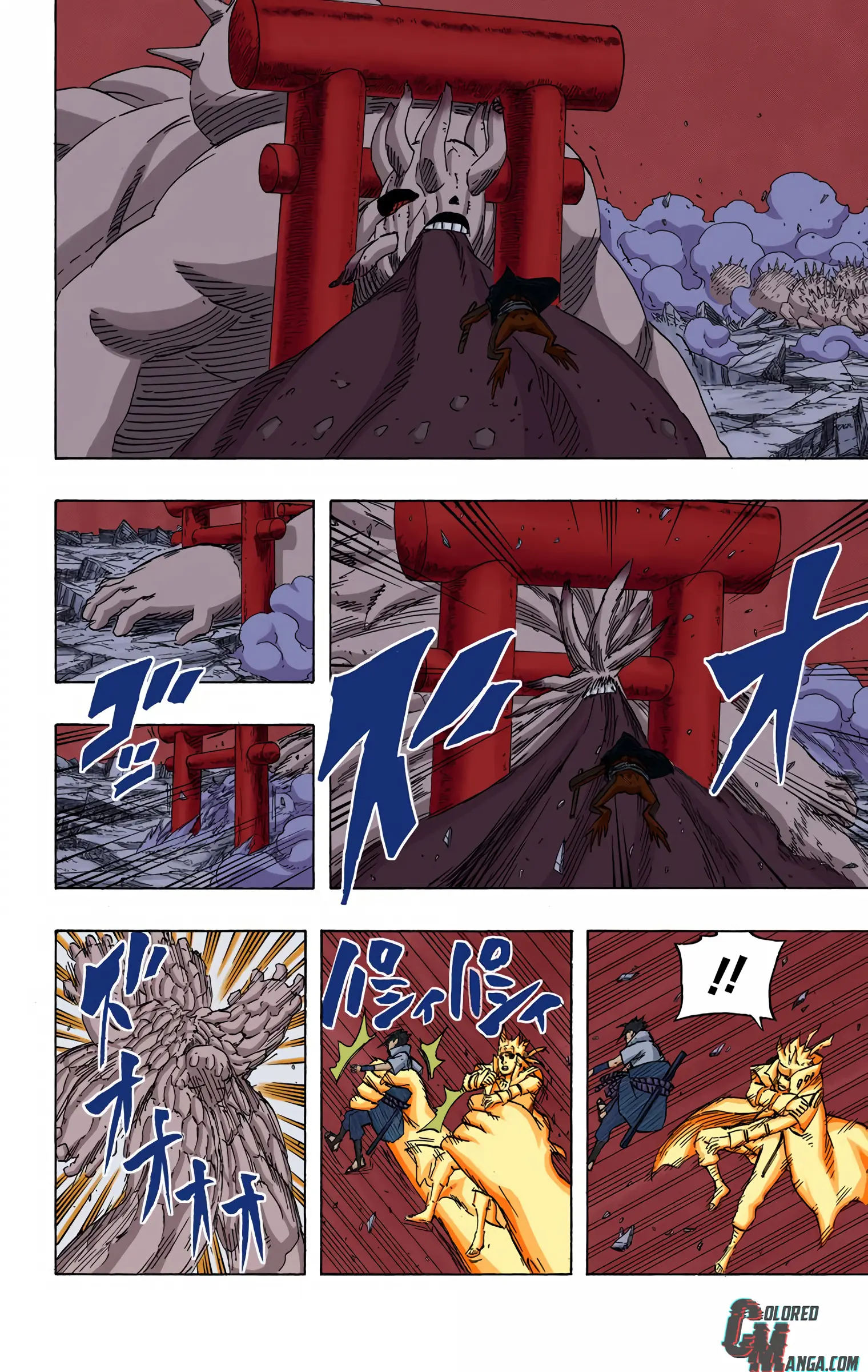 Naruto Colored Manga Online, chapter 637, page 15