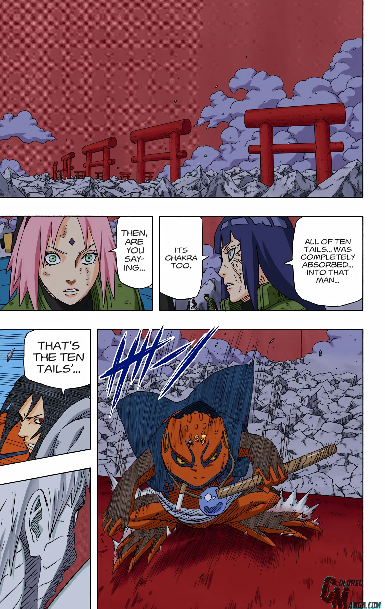 Naruto Colored Manga Online, chapter 638, page 11
