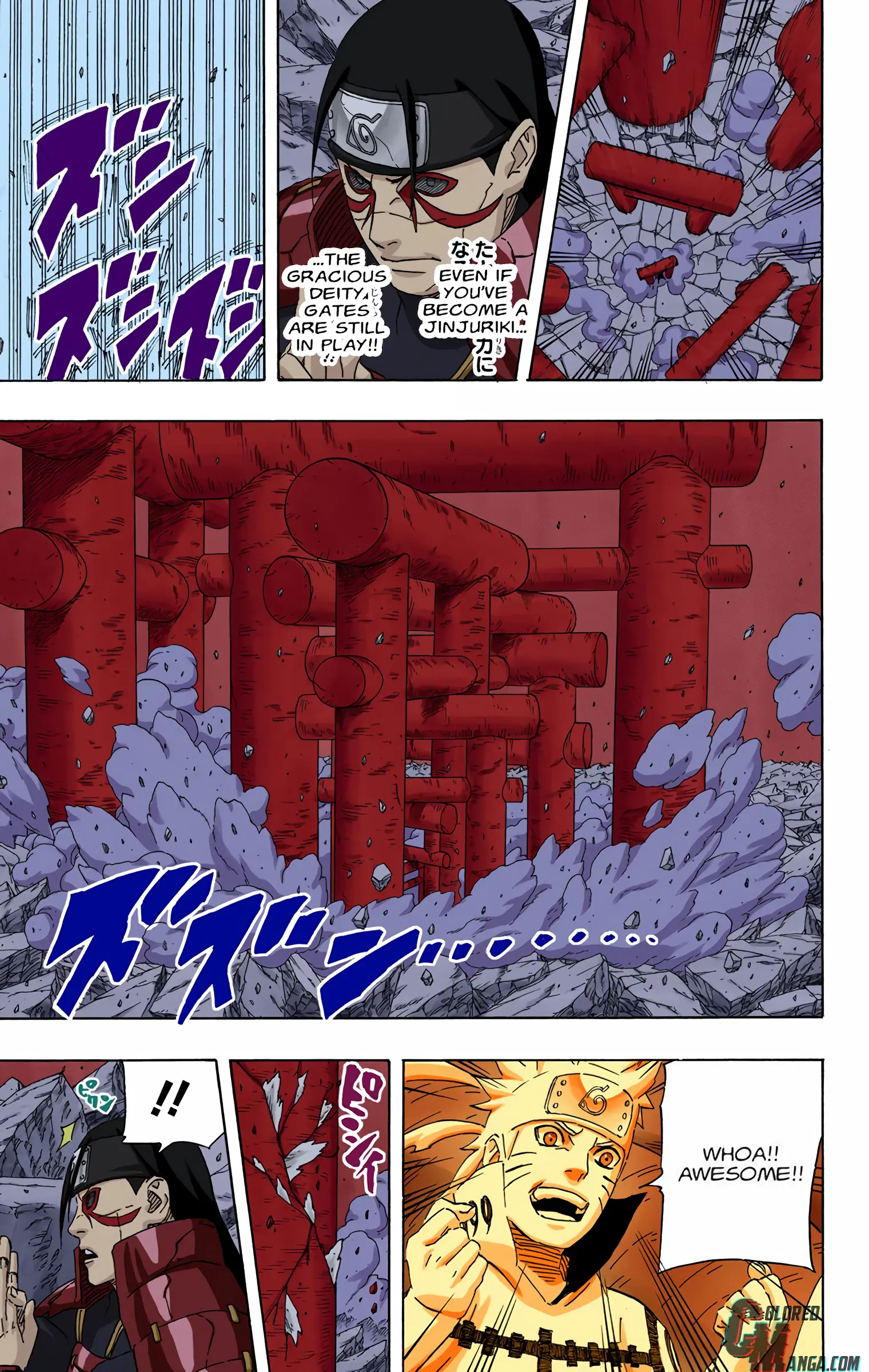 Naruto Colored Manga Online, chapter 638, page 15