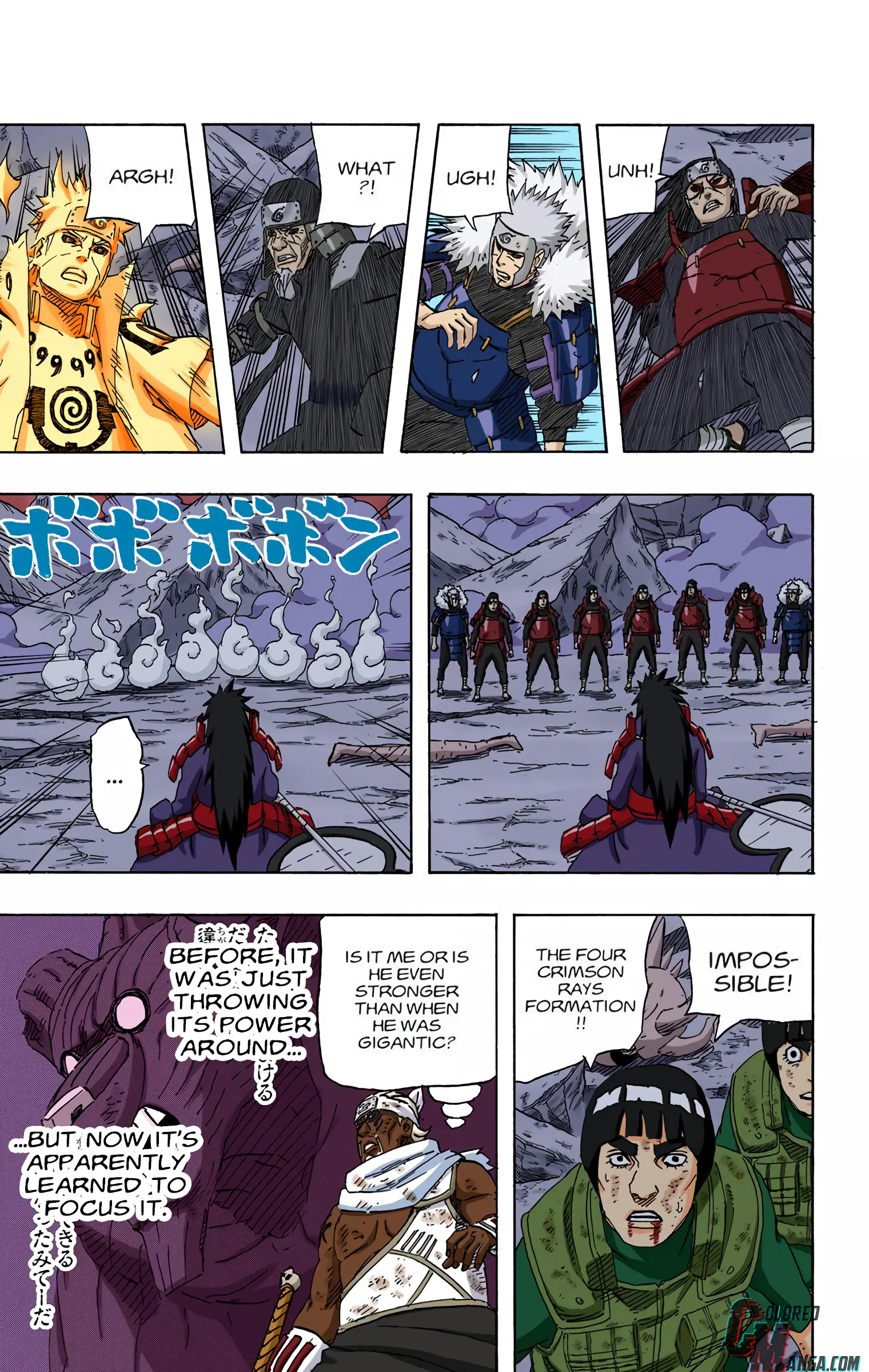 Naruto Colored Manga Online, chapter 638, page 19