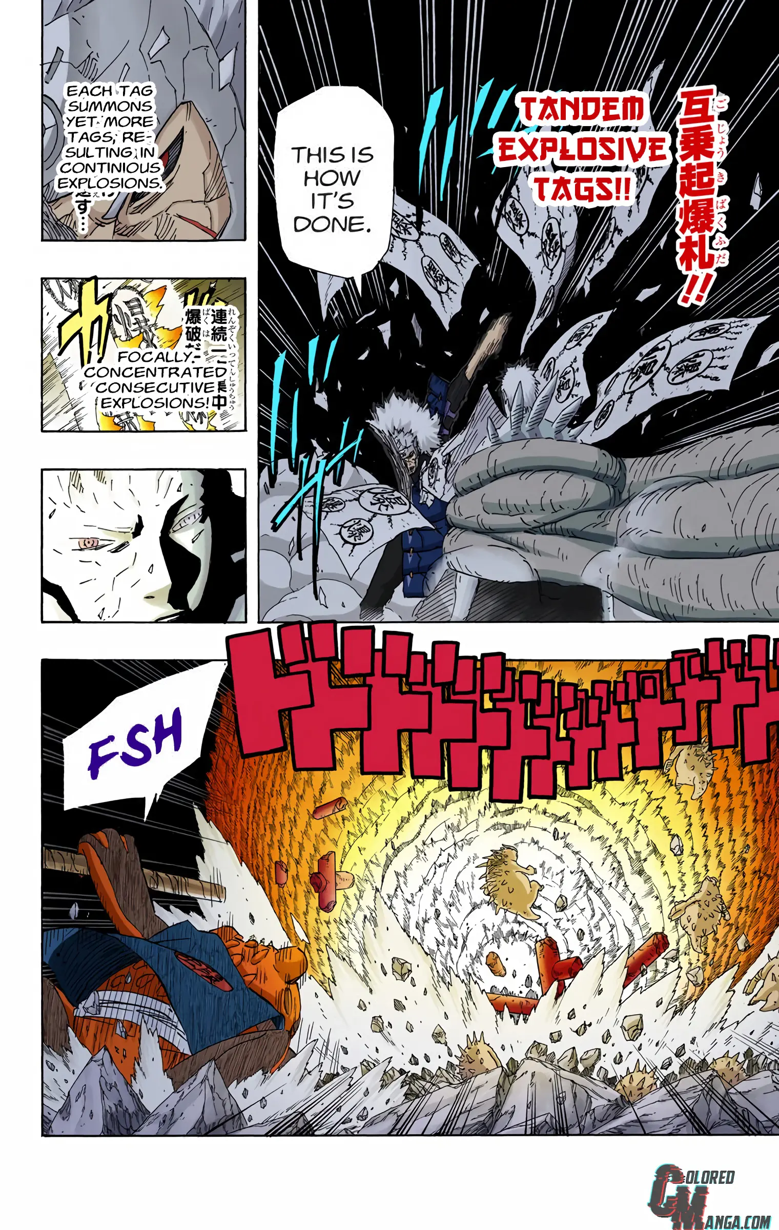Naruto Colored Manga Online, chapter 639, page 4