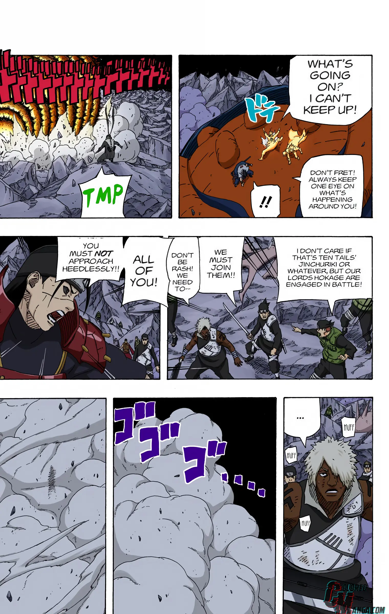 Naruto Colored Manga Online, chapter 639, page 5