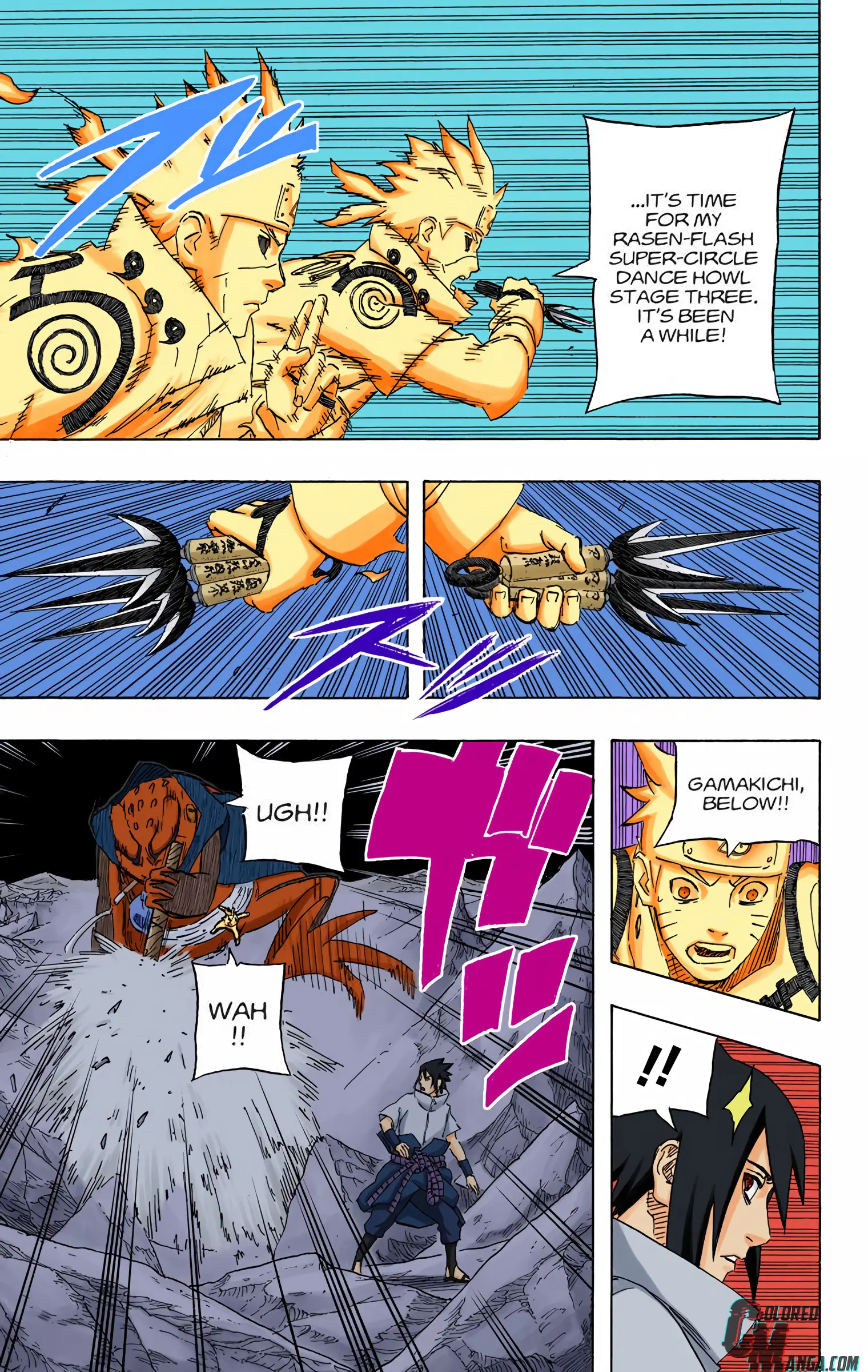 Naruto Colored Manga Online, chapter 639, page 13