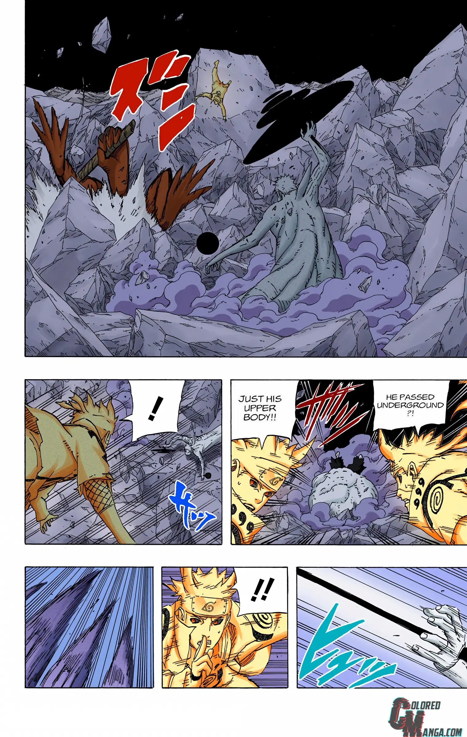 Naruto Colored Manga Online, chapter 639, page 14