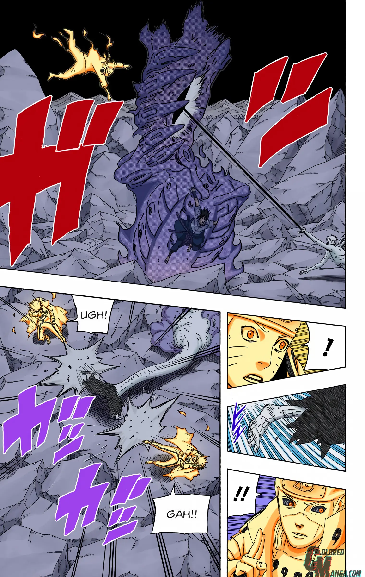 Naruto Colored Manga Online, chapter 639, page 15