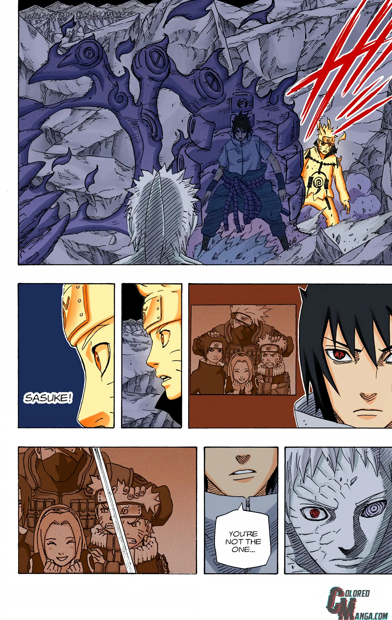 Naruto Colored Manga Online, chapter 639, page 16