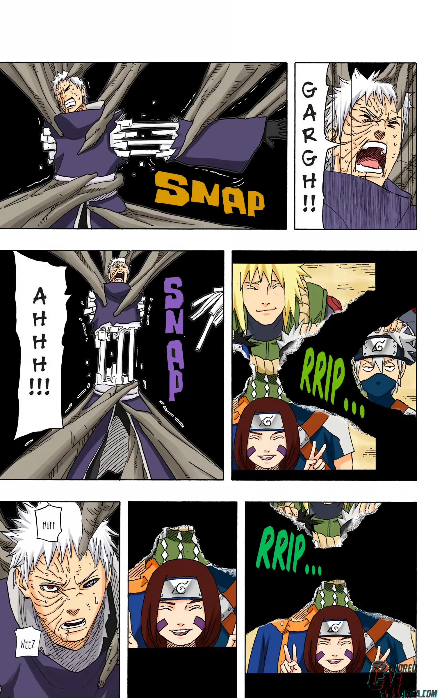 Naruto Colored Manga Online, chapter 640, page 10