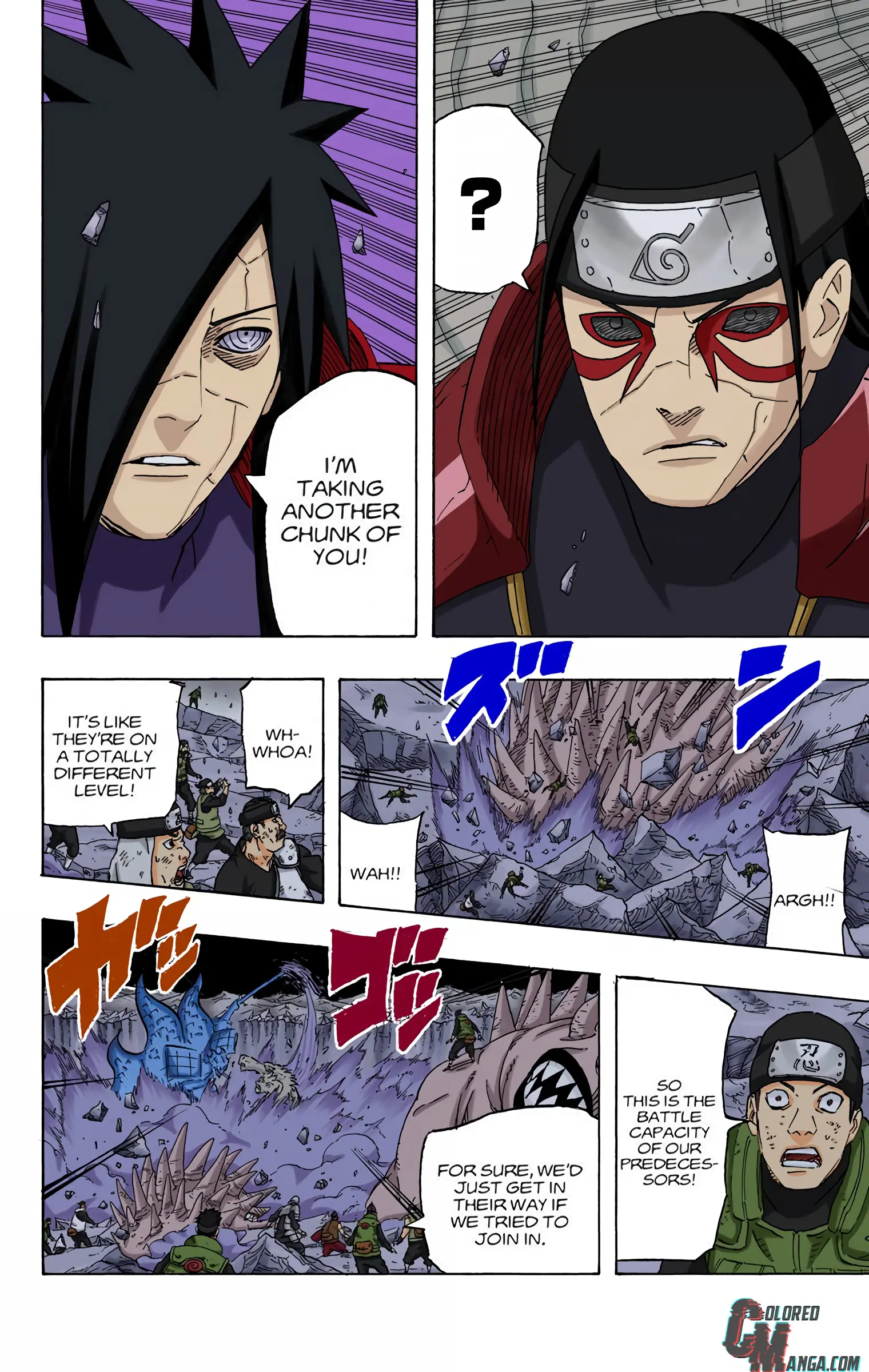 Naruto Colored Manga Online, chapter 641, page 5
