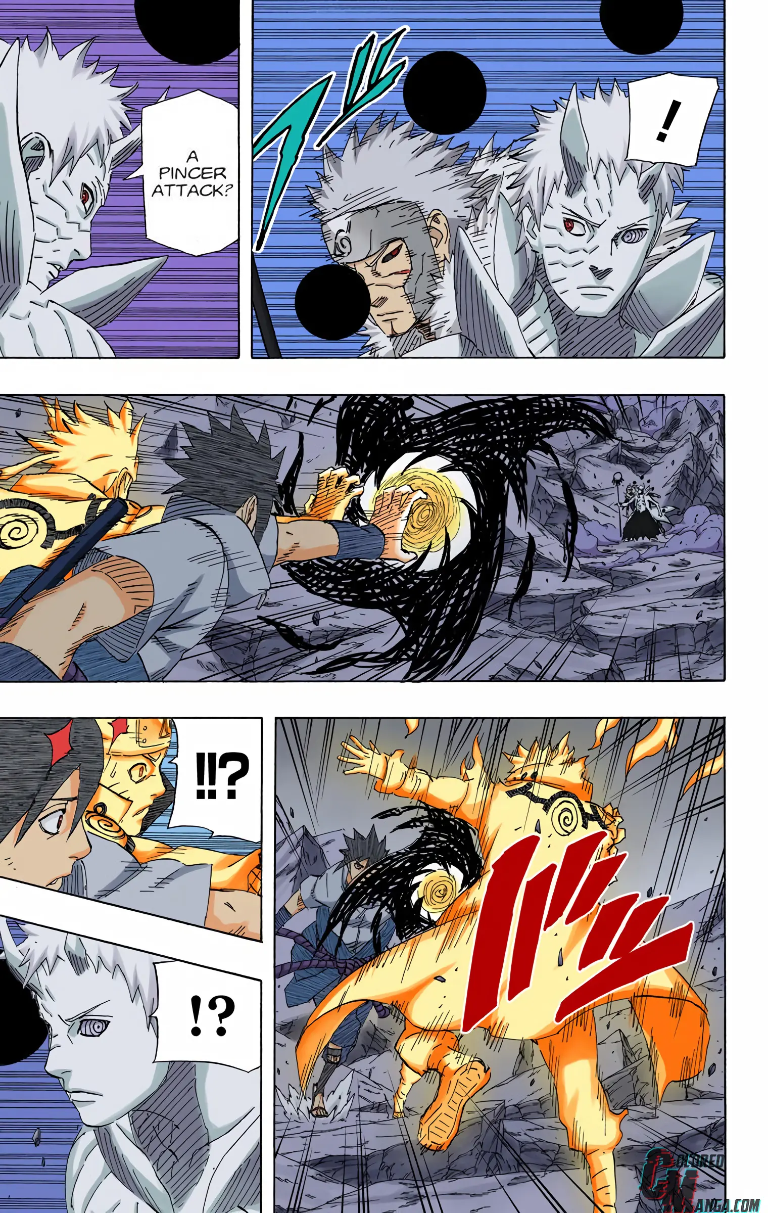 Naruto Colored Manga Online, chapter 641, page 10