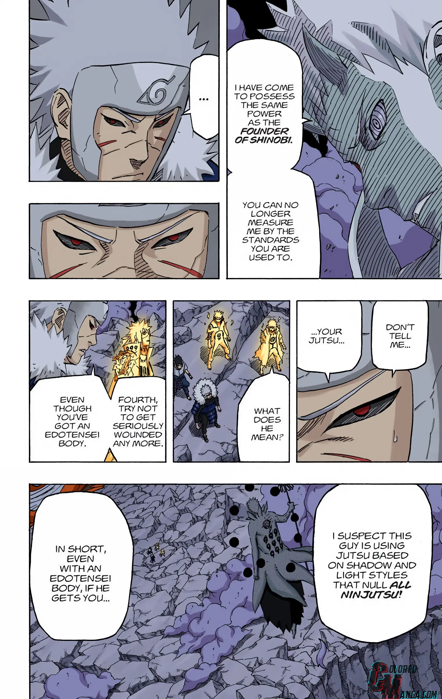 Naruto Colored Manga Online, chapter 642, page 4