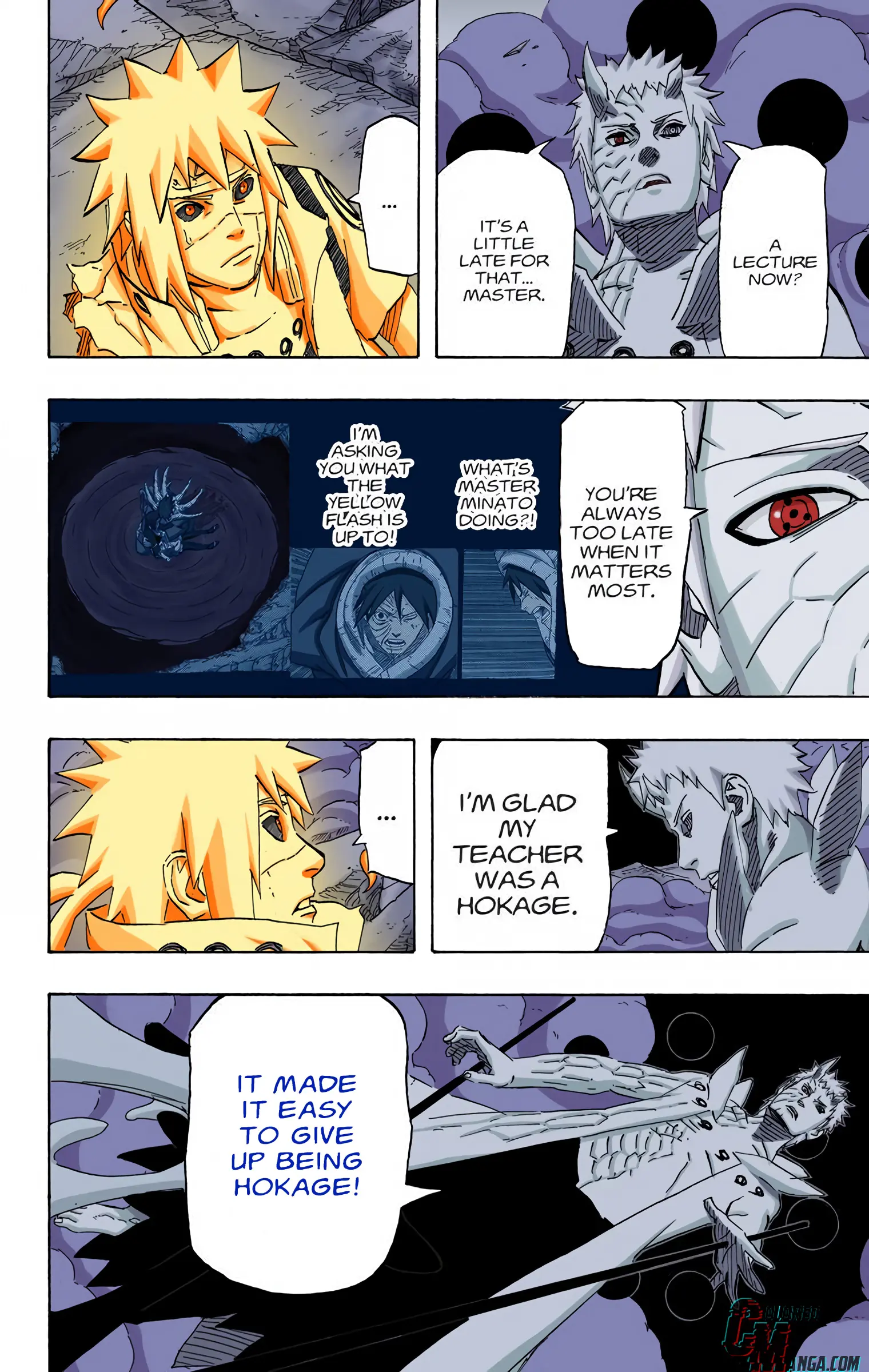 Naruto Colored Manga Online, chapter 642, page 9