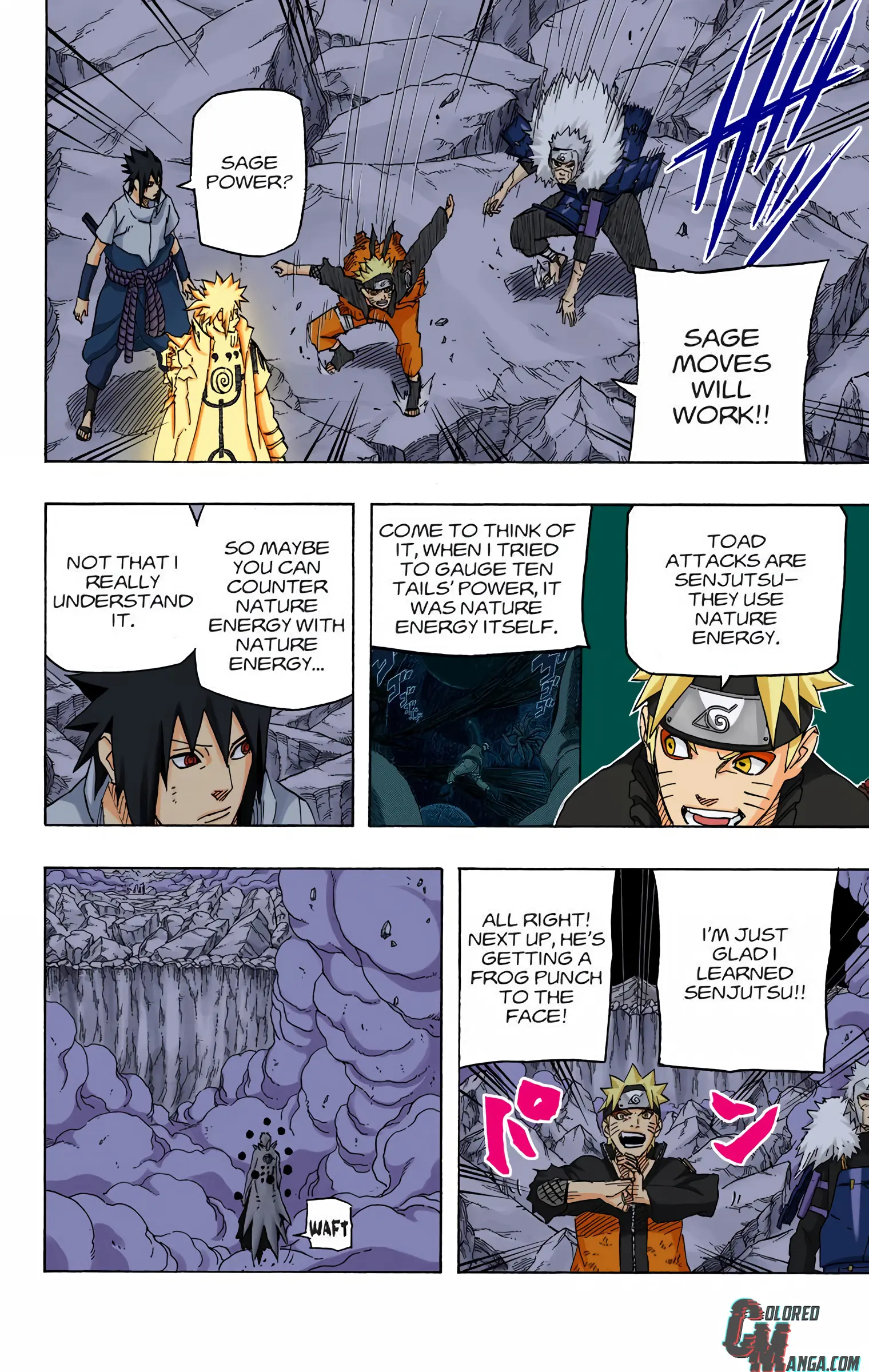 Naruto Colored Manga Online, chapter 643, page 4