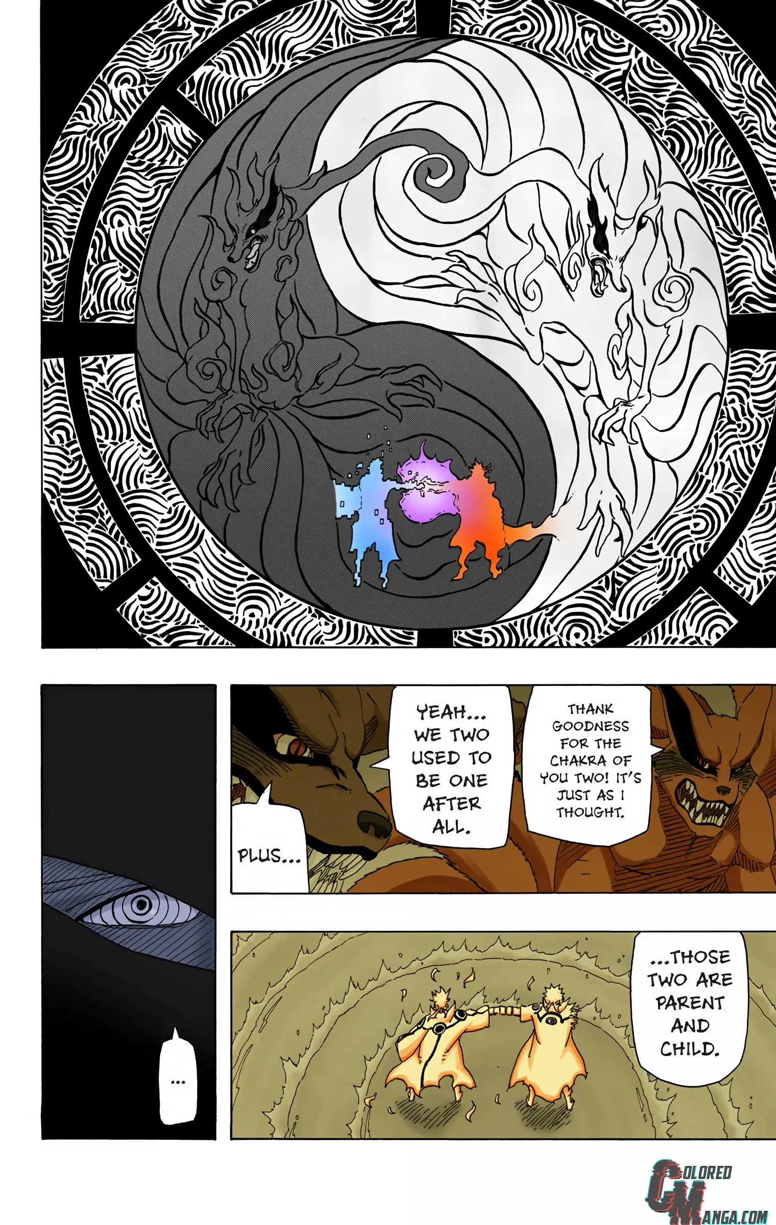 Naruto Colored Manga Online, chapter 644, page 2