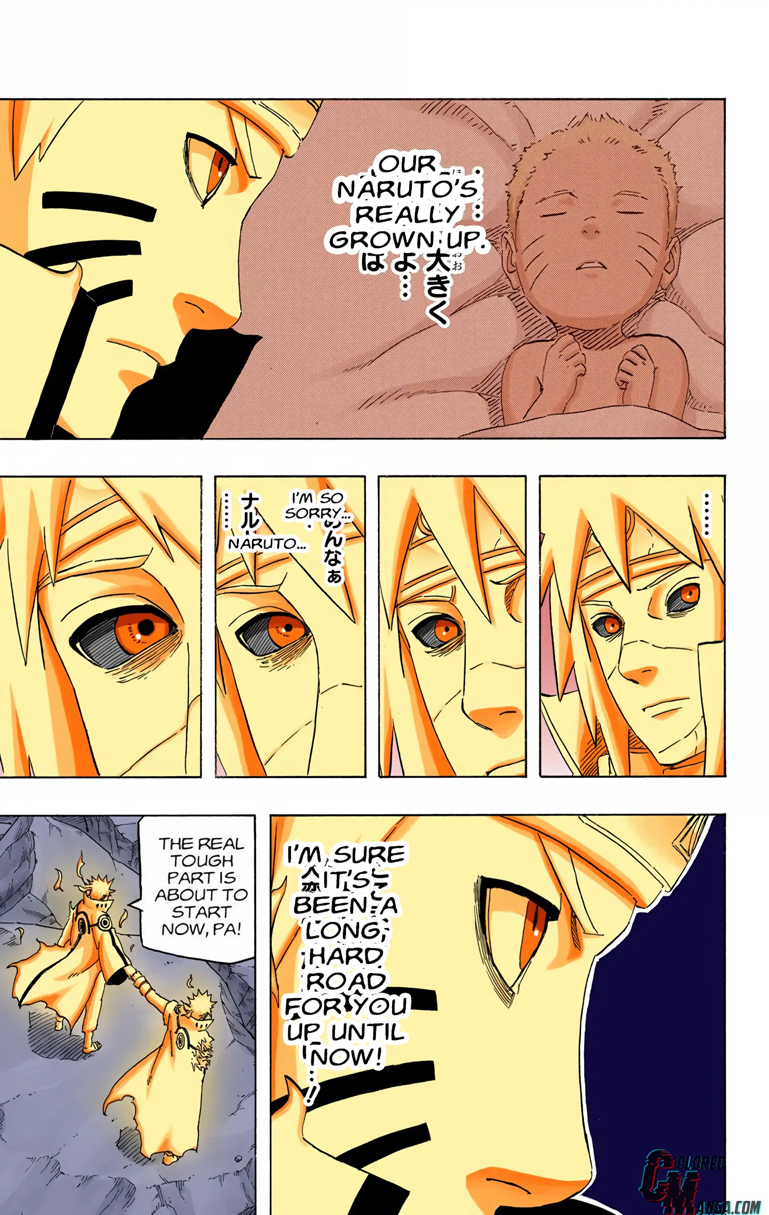 Naruto Colored Manga Online, chapter 644, page 5