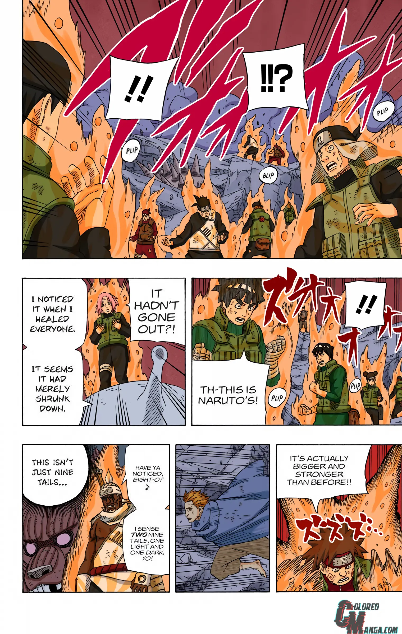 Naruto Colored Manga Online, chapter 644, page 6